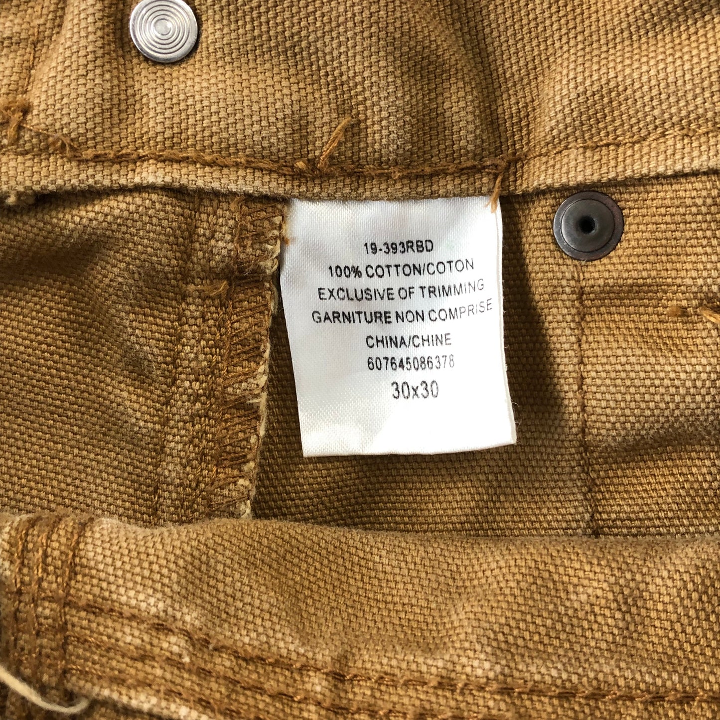 Vintage Dickies Double Knee Cargo Workwear Jean W30