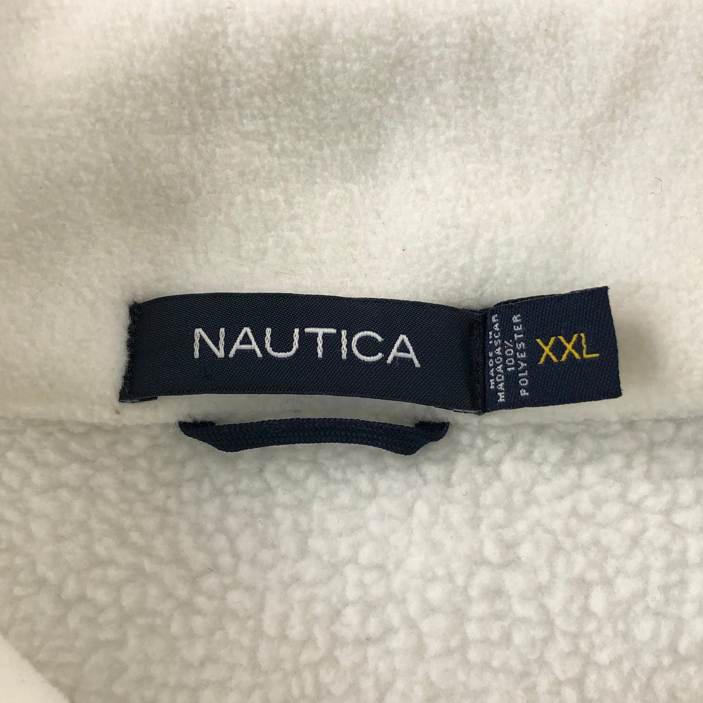 Vintage Nautica Zip Fleece Sweatshirt XXL