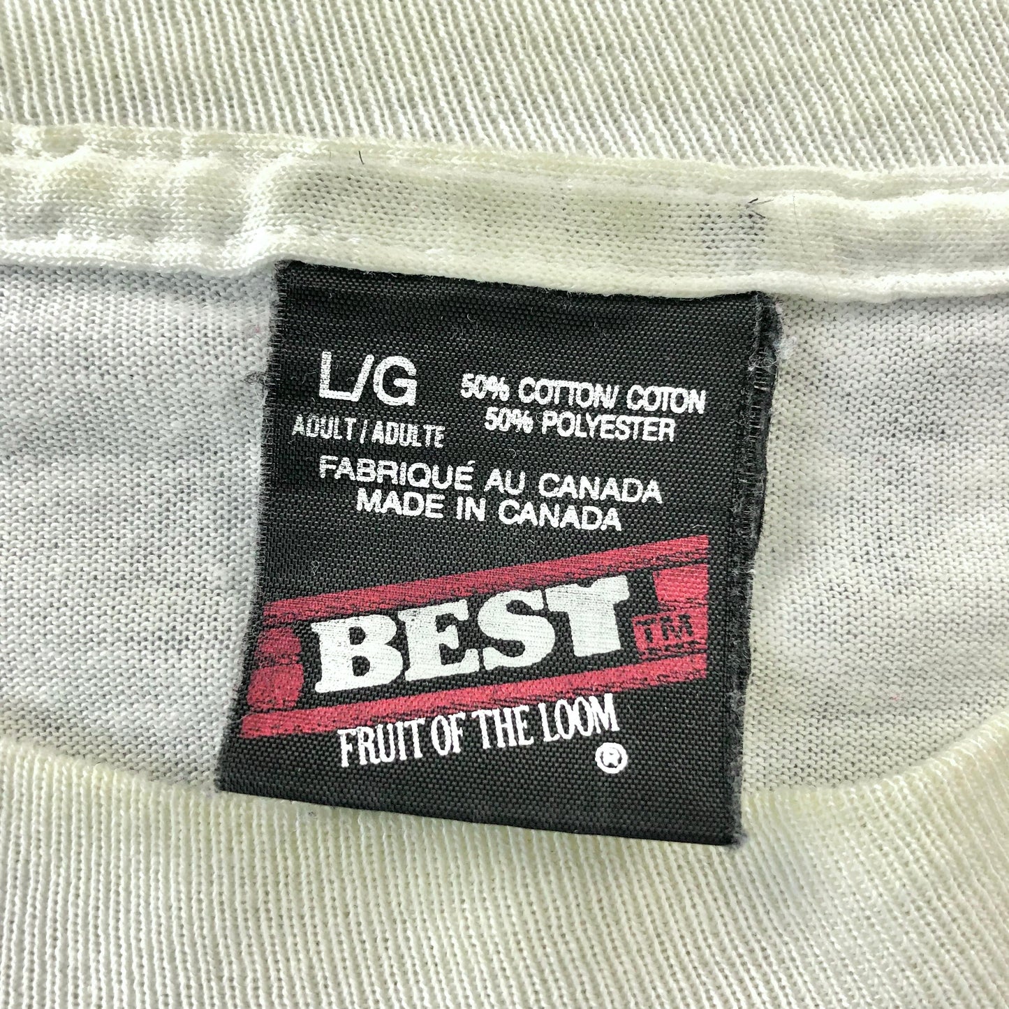 Vintage 90s Vancouver International Marathon Finisher T Shirt L