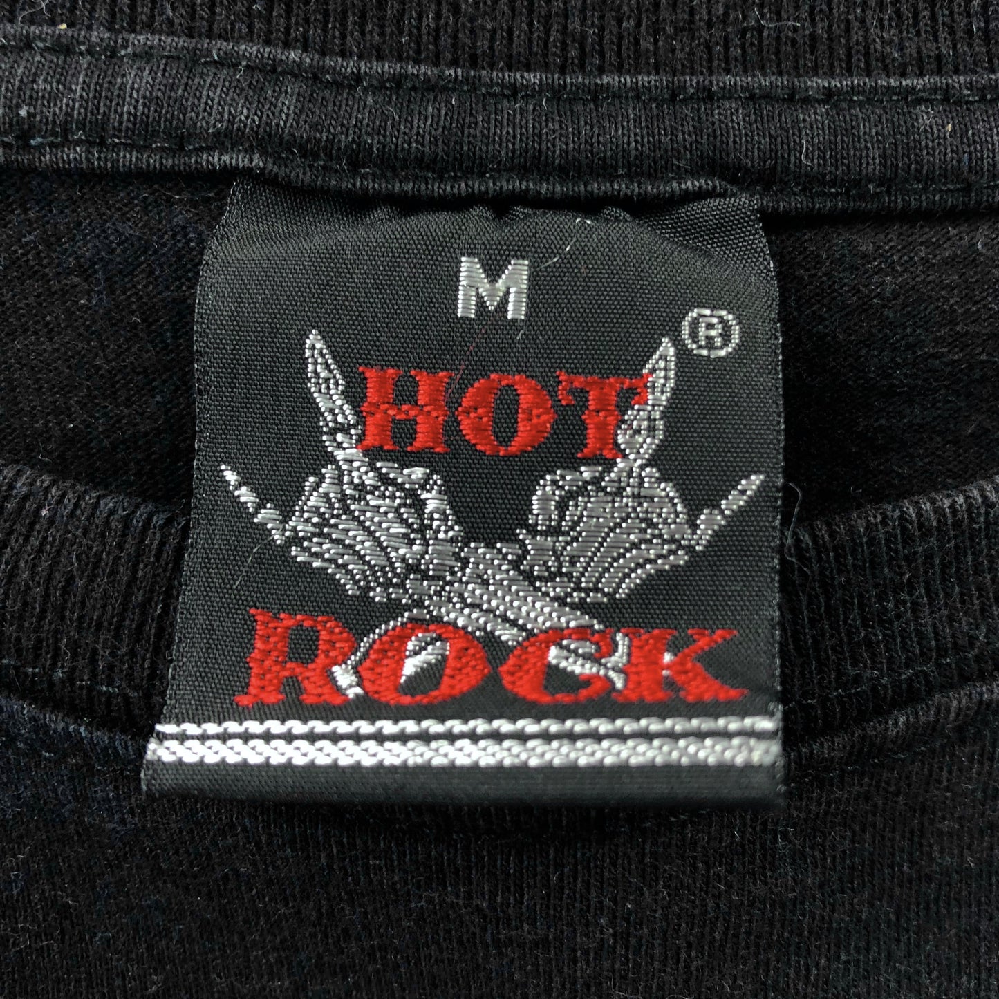 Vintage Y2K Hot Rock Skull & Bats T Shirt M