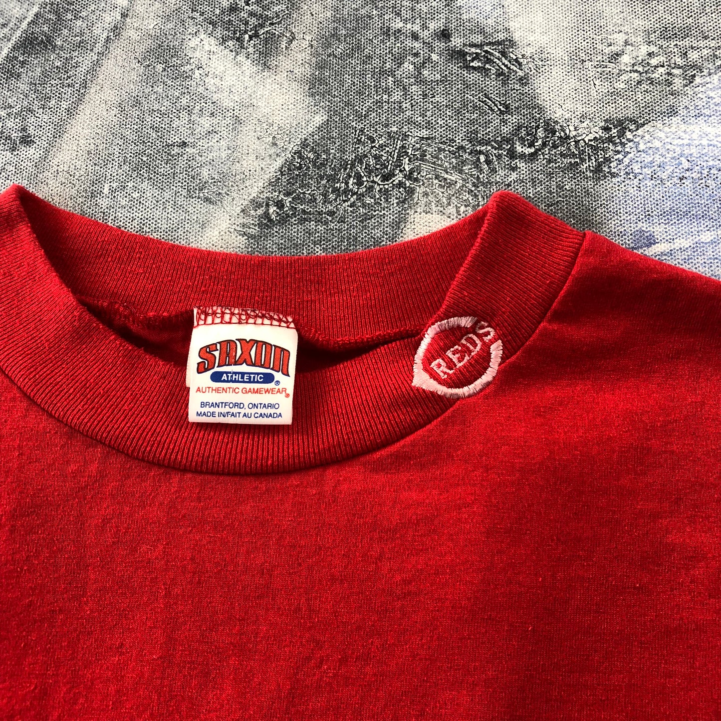 MLB Cincinnati Reds Saxon Long Sleeve Shirt