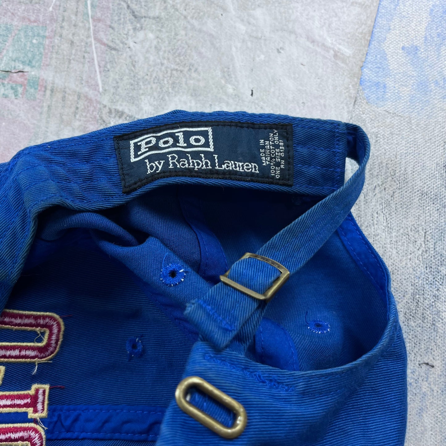 Vintage Polo Ralph Lauren Snapback Hat