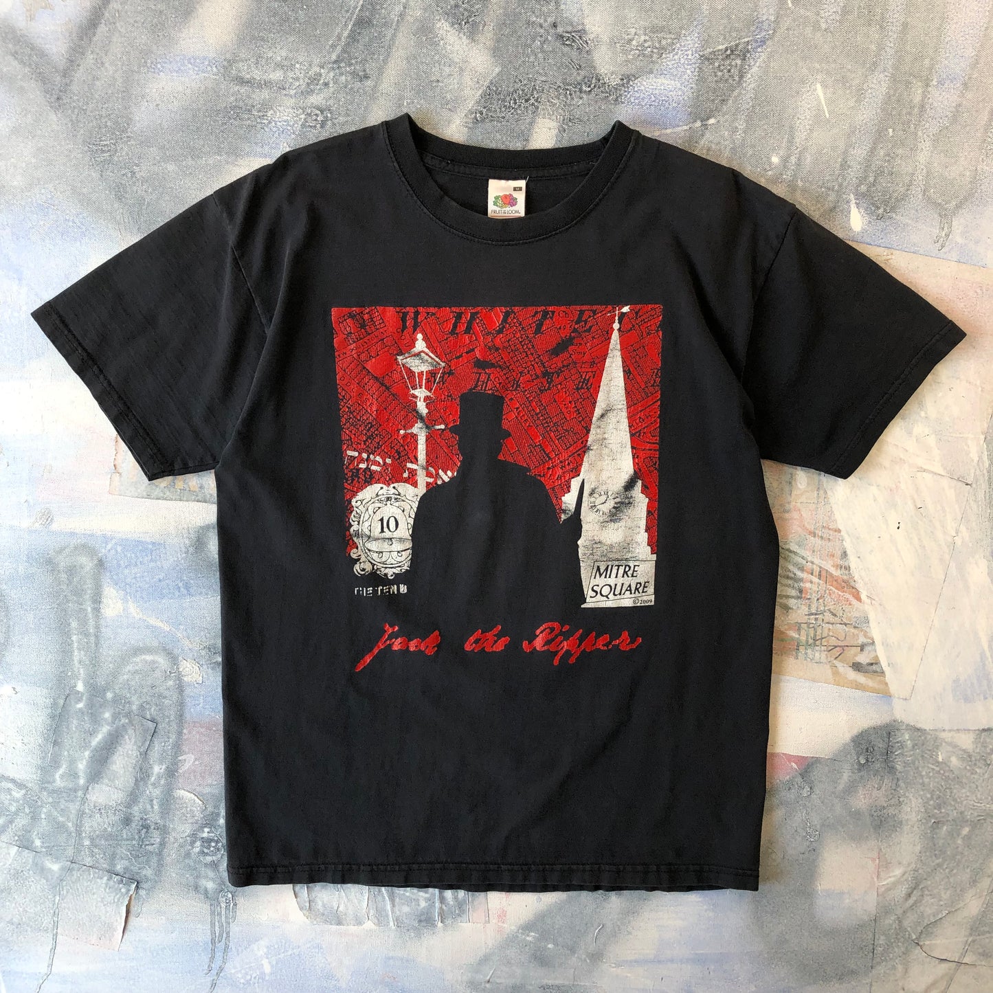 Vintage Jack The Ripper Whitechapel T Shirt M
