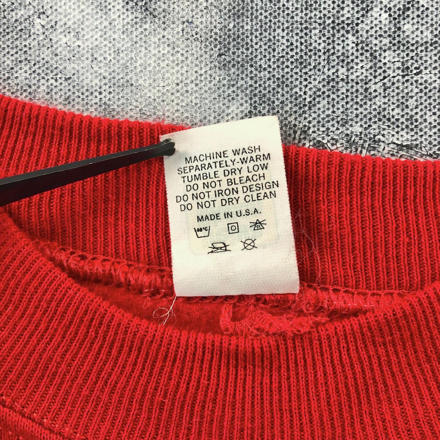 Vintage 80s USA Late Night With David Letterman Crewneck Sweatshirt XL