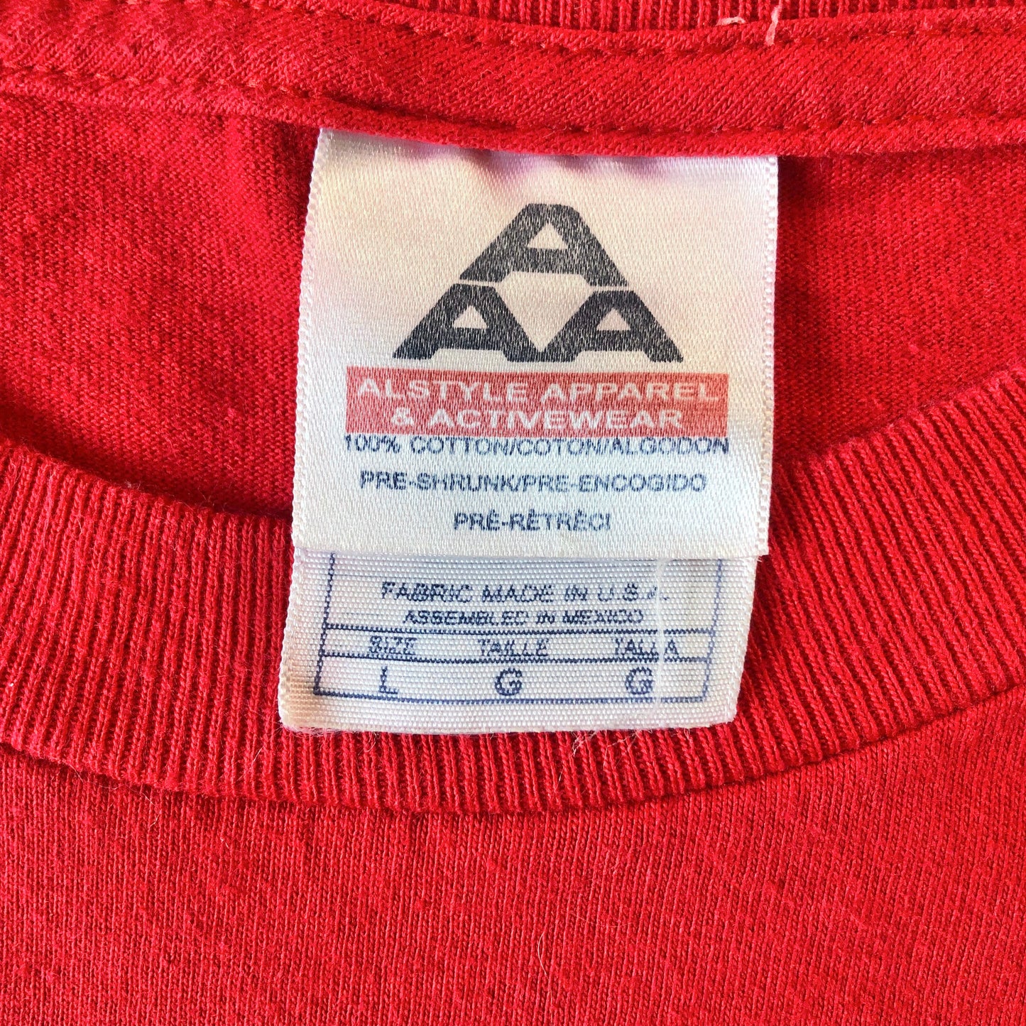 Vintage Metallica Madly In Anger 2004 World Tour T Shirt L