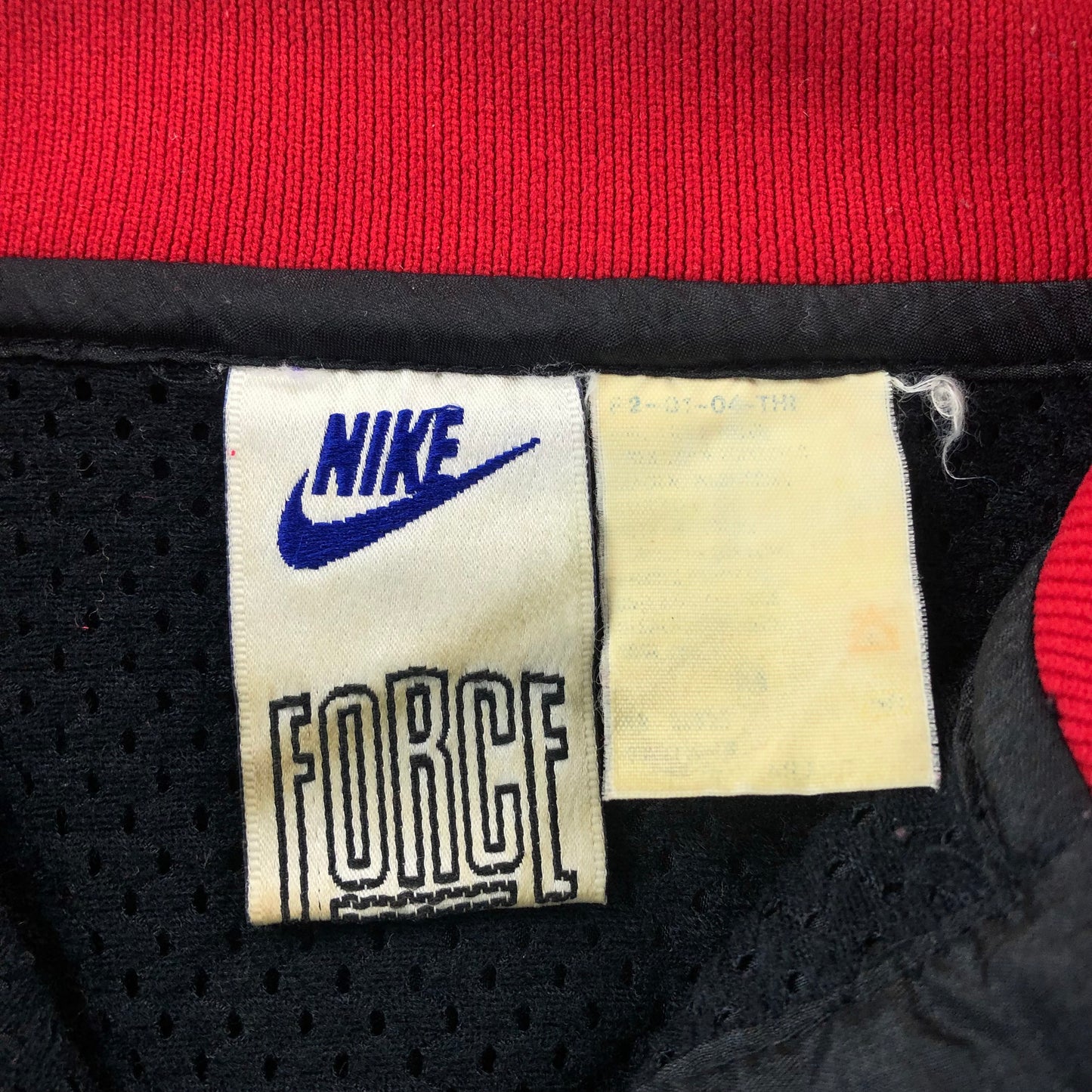 Vintage 90s Nike Force Basketball Pullover Windbreaker Jacket M