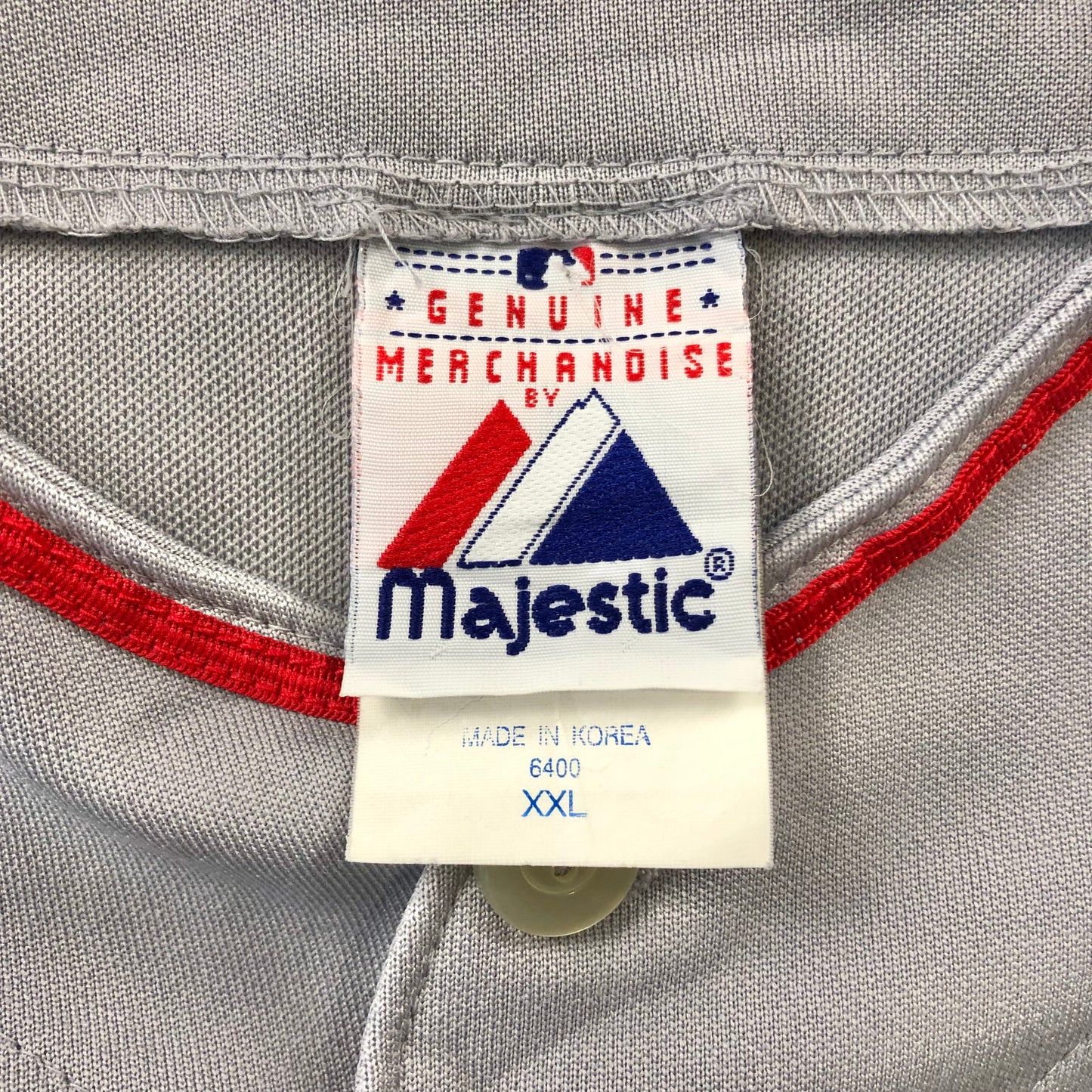MLB Anaheim Angels Majestic Button Jersey XXL