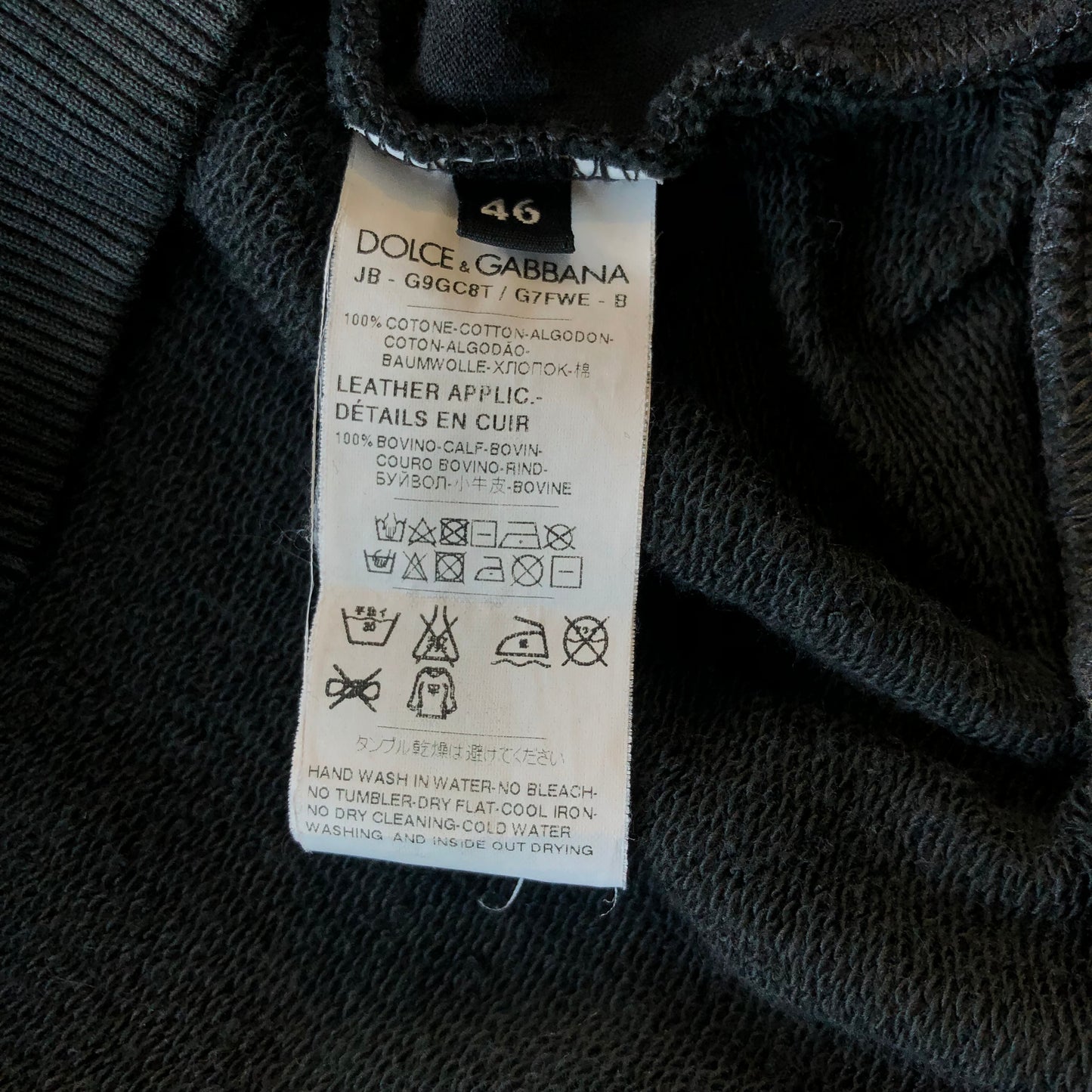Dolce & Gabbana Heavyweight Crewneck Sweatshirt XL (Womens)