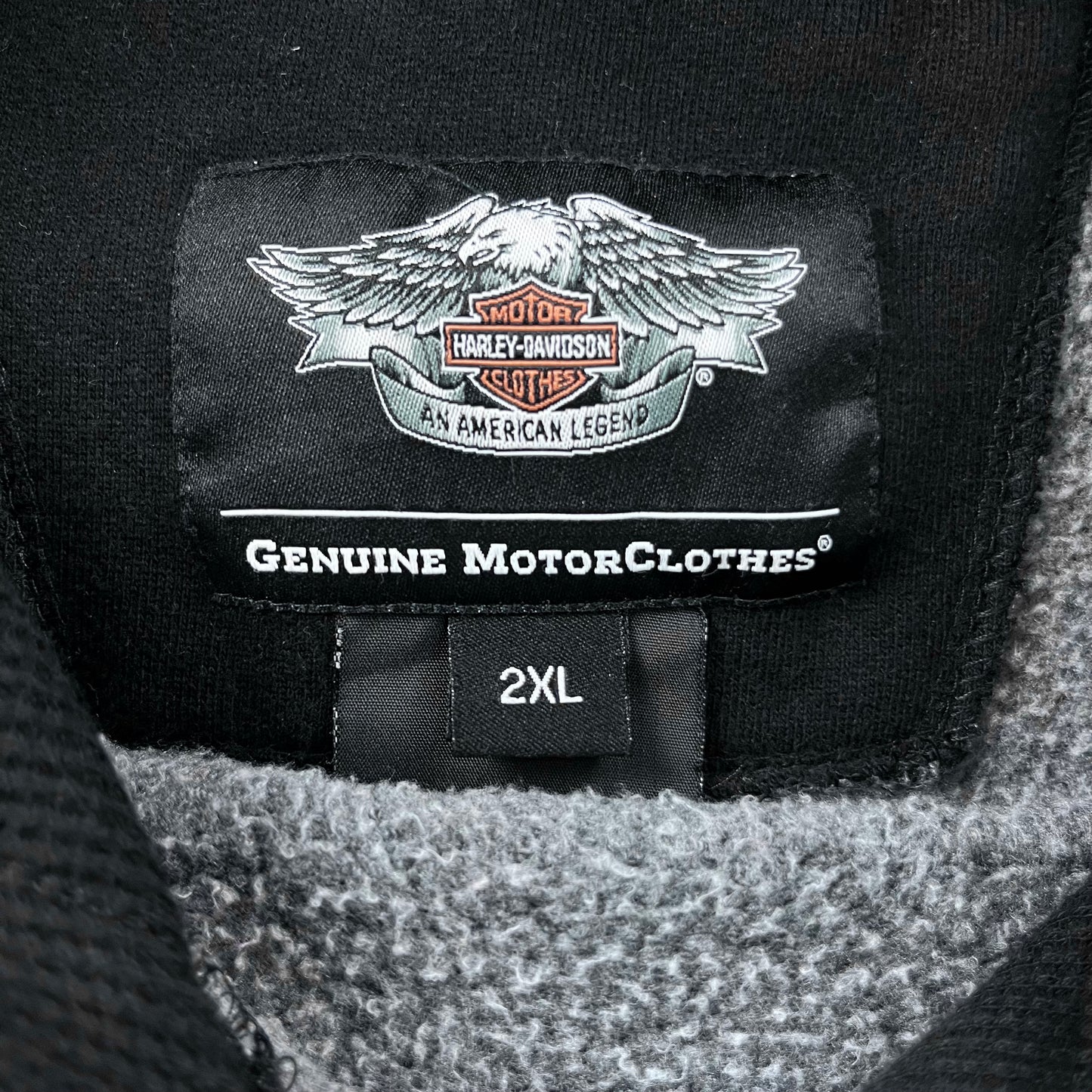 Harley Davidson Motorcycles Embroided Hoodie Sweatshirt XXL
