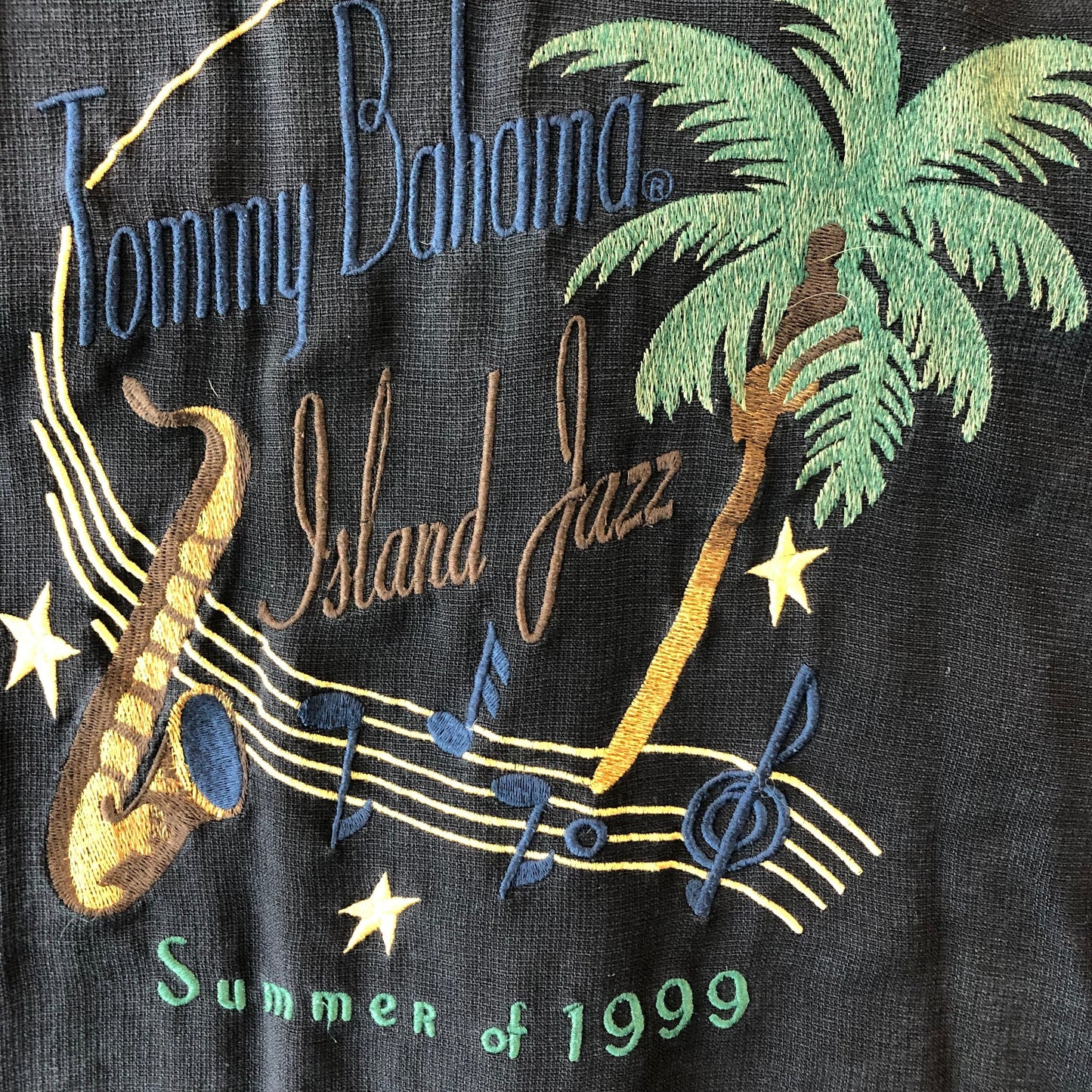 Tommy Bahama Jazz Island Summer Of 99 Hawaiin Shirt XXL