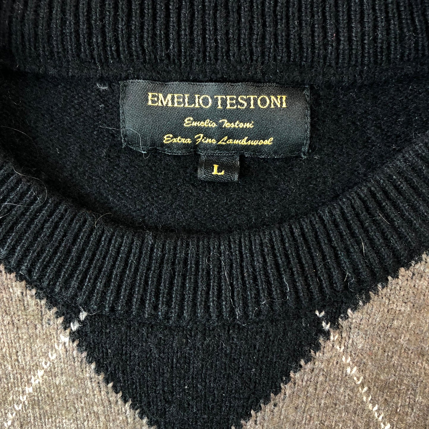 Emilio Testoni Crewneck Sweater L