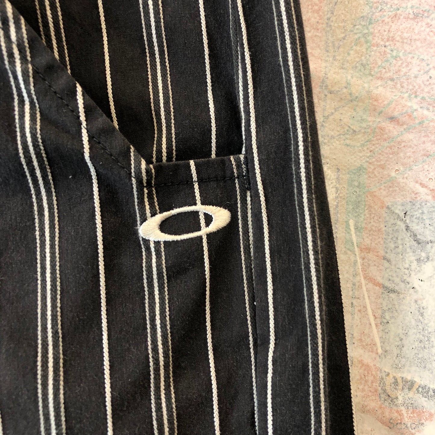Vintage Oakley Pin Stripe Jort W38