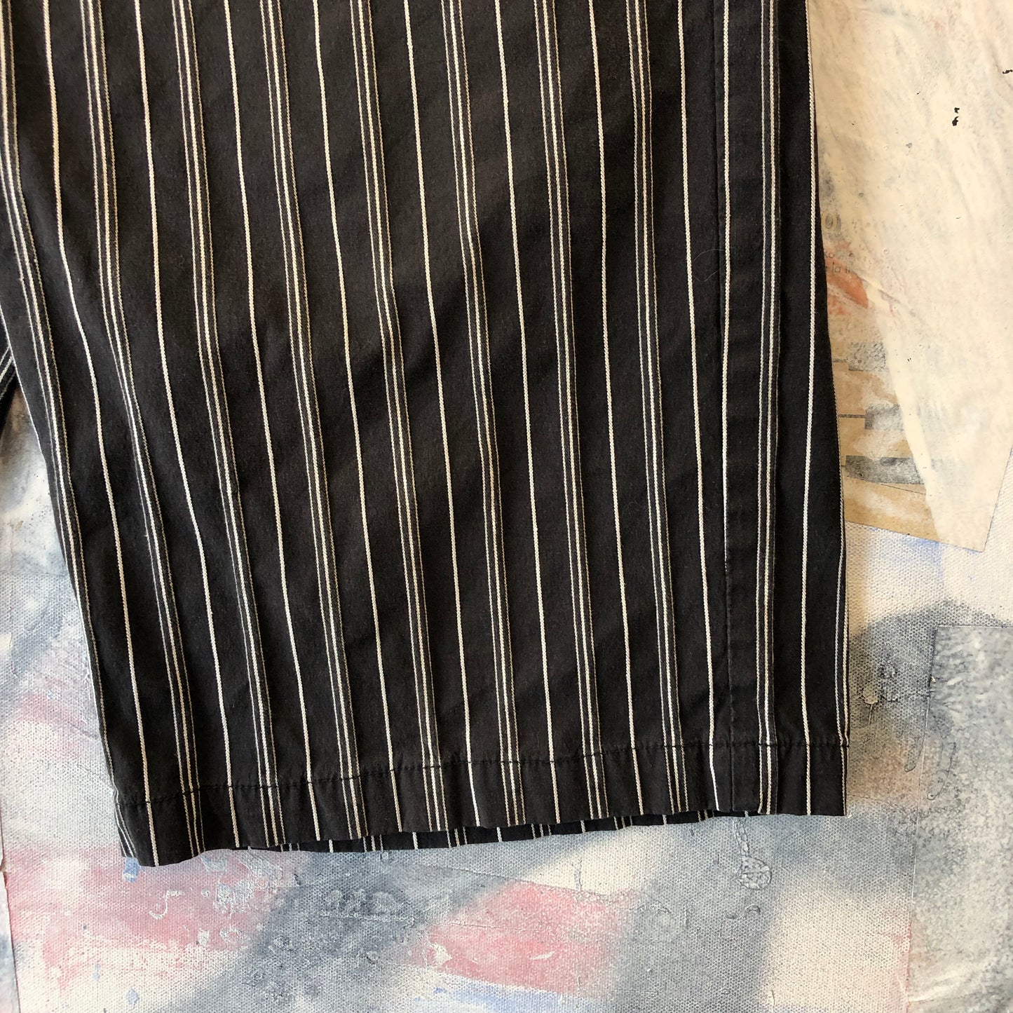 Vintage Oakley Pin Stripe Jort W38