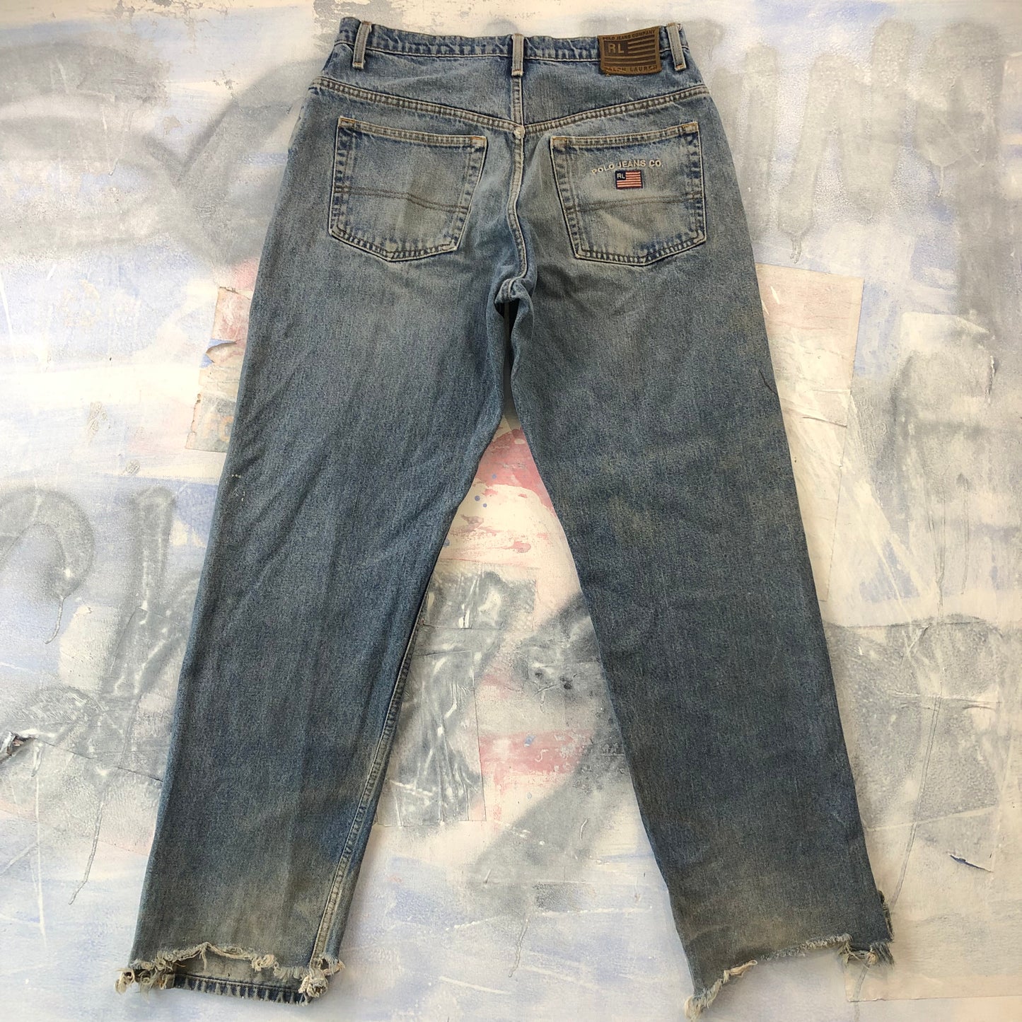 Ralph Lauren Polo Jeans Co. Straight Denim Jean W34
