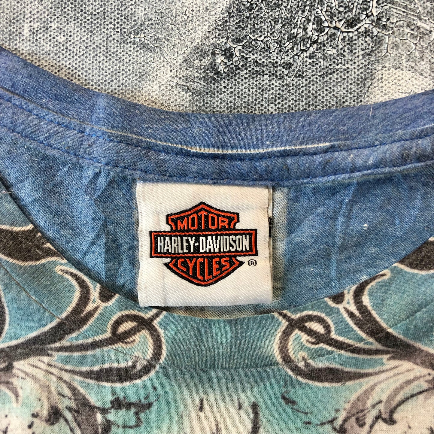 Vintage Harley Davidson Motorcycles Rhinestone Champion T Shirt M (Womens)