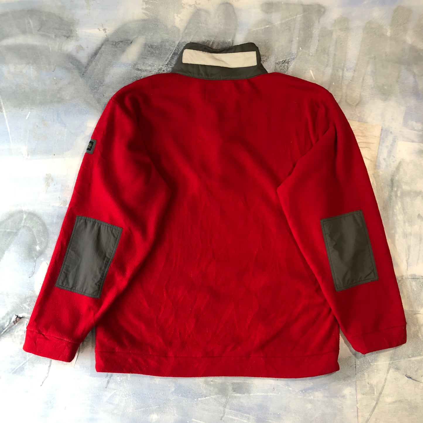 Nautica Jeans Company Quarter Zip Fleece Sweatshirt XXL