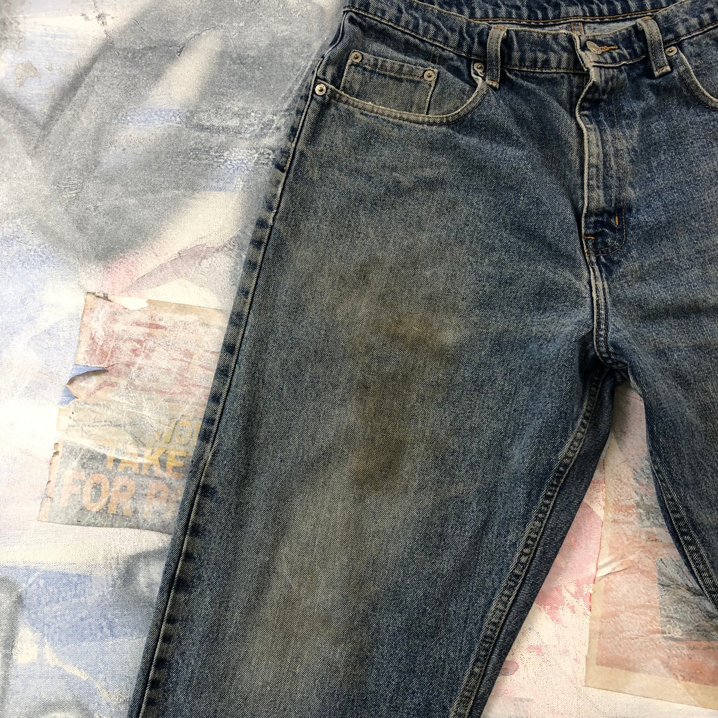 Ralph Lauren Polo Jeans Co. Straight Denim Jean W34