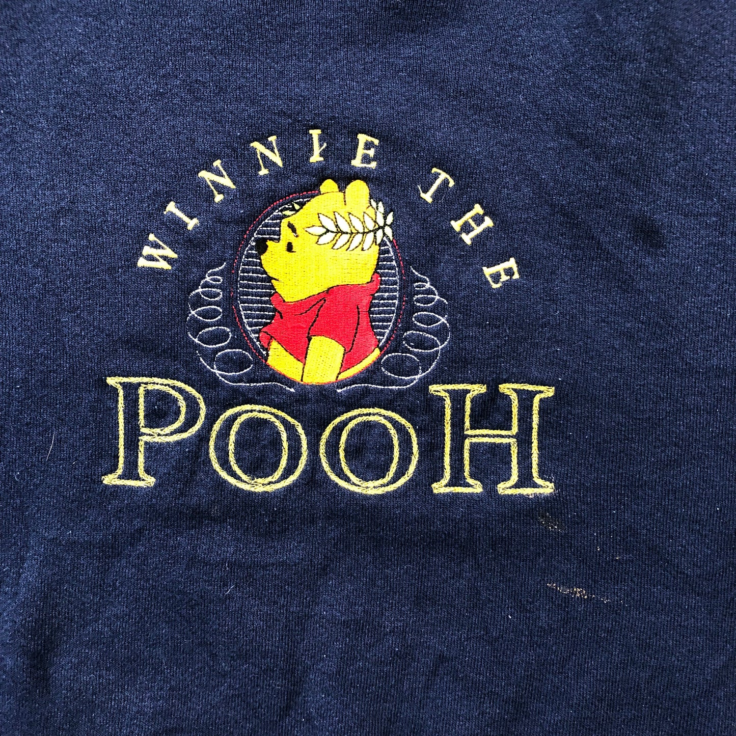 Disney Winnie The Pooh Retro USA Crewneck Sweatshirt L