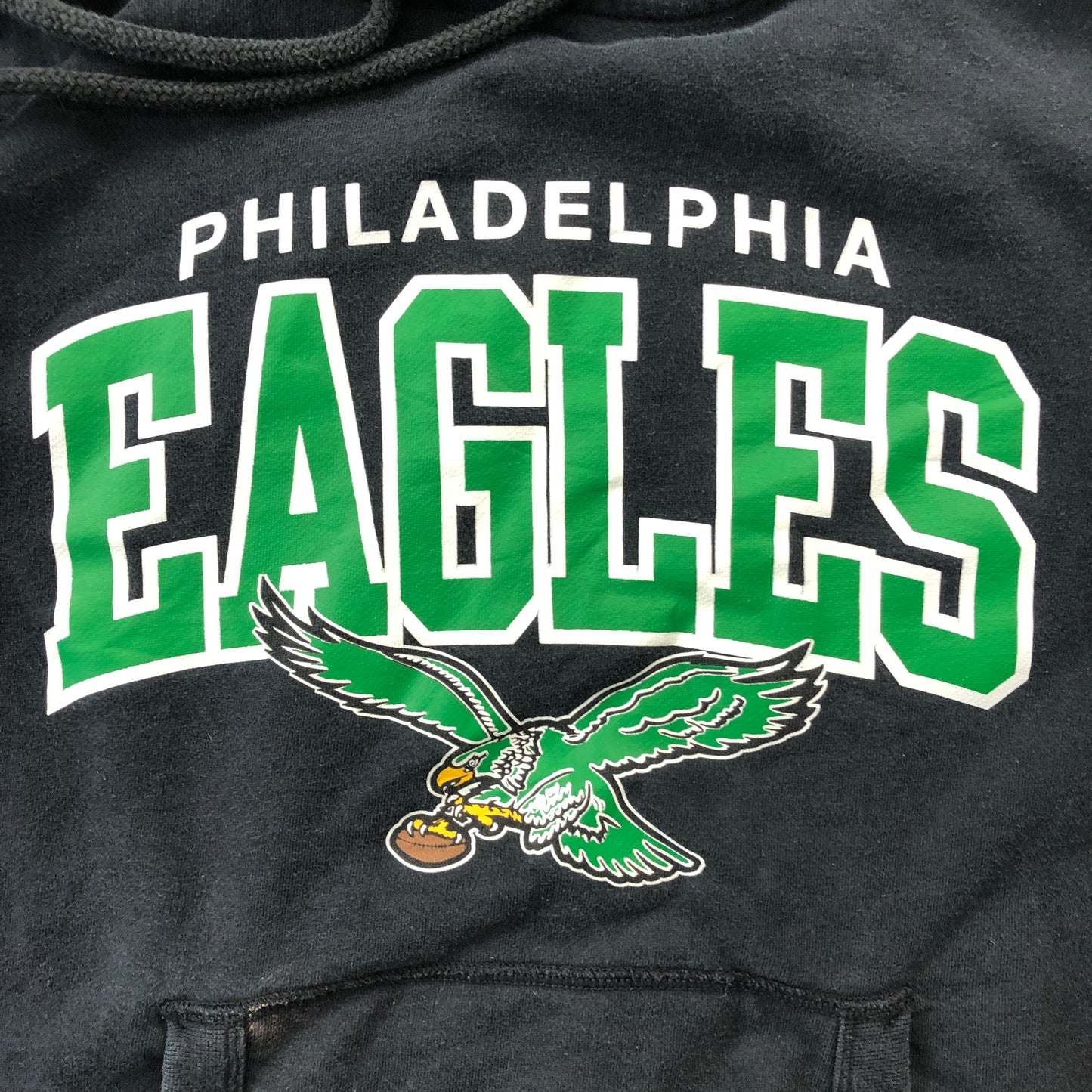 NFL Philadelphia Eagles Mitchell & Ness Hoodie Sweatshirt L