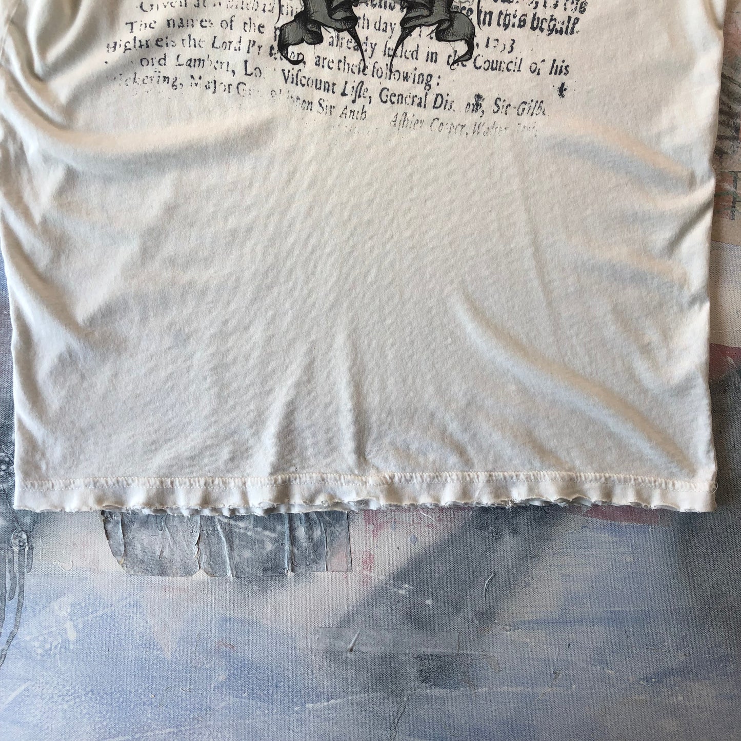 Vintage Affliction Skull Cross T Shirt M