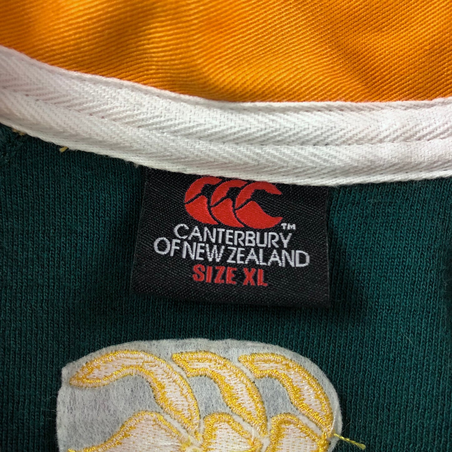 Vintage South African Rugby Union Canterbury Jersey XL