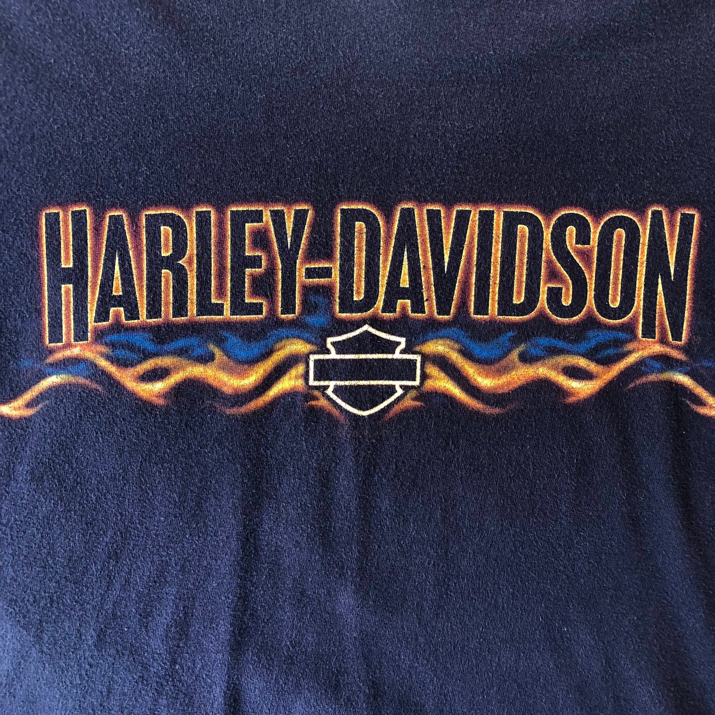 Vintage USA Harley Davidson Motorcycles Fort McMurray Alberta Canada T Shirt XL
