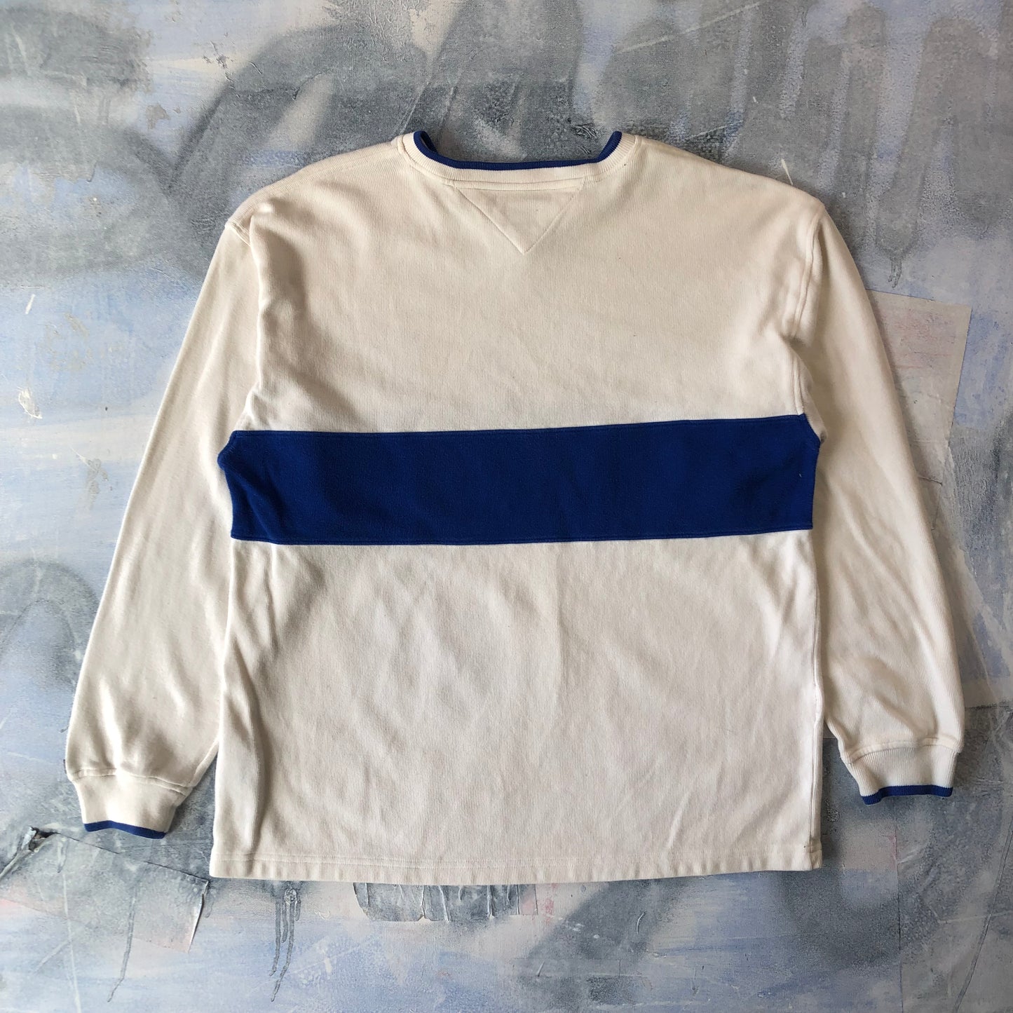 Tommy Hilfiger Retro V Neck Sweater XL