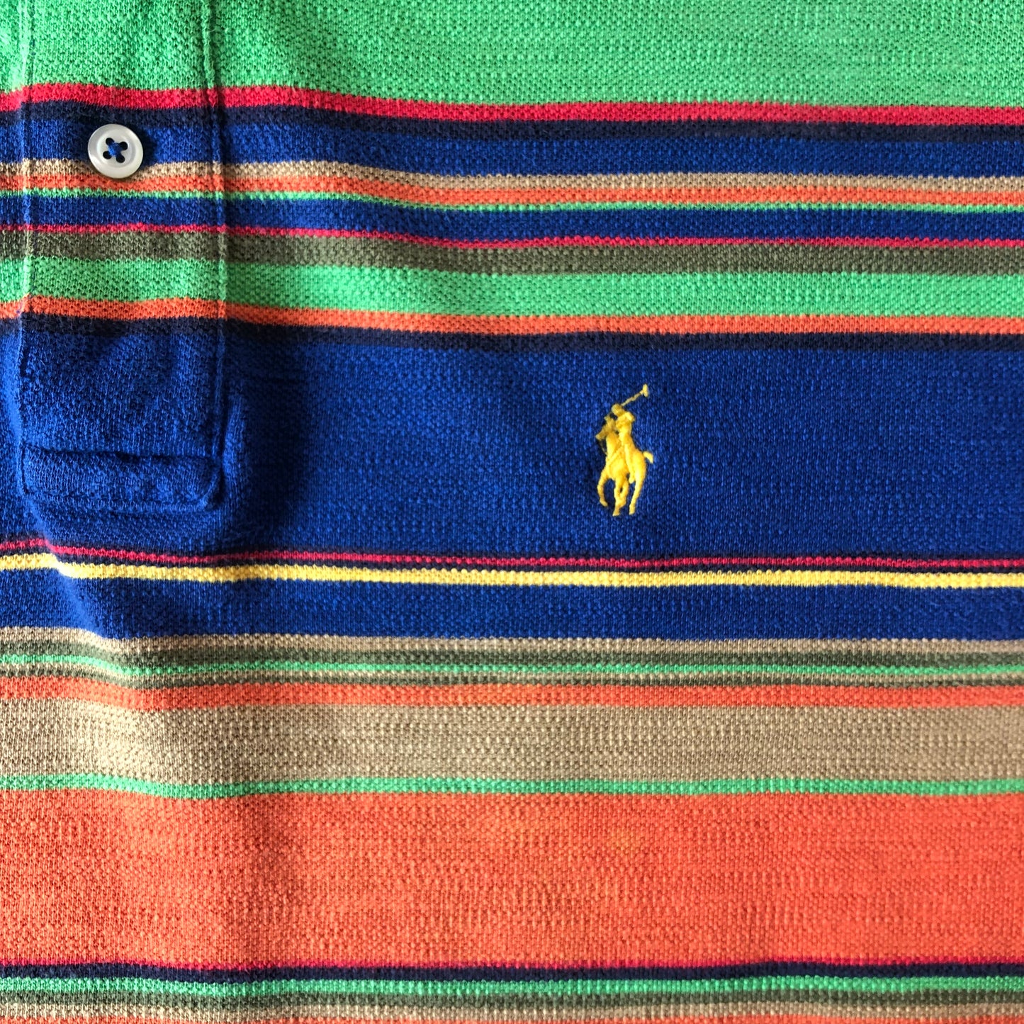 Vintage Polo Ralph Lauren Striped Polo Shirt L