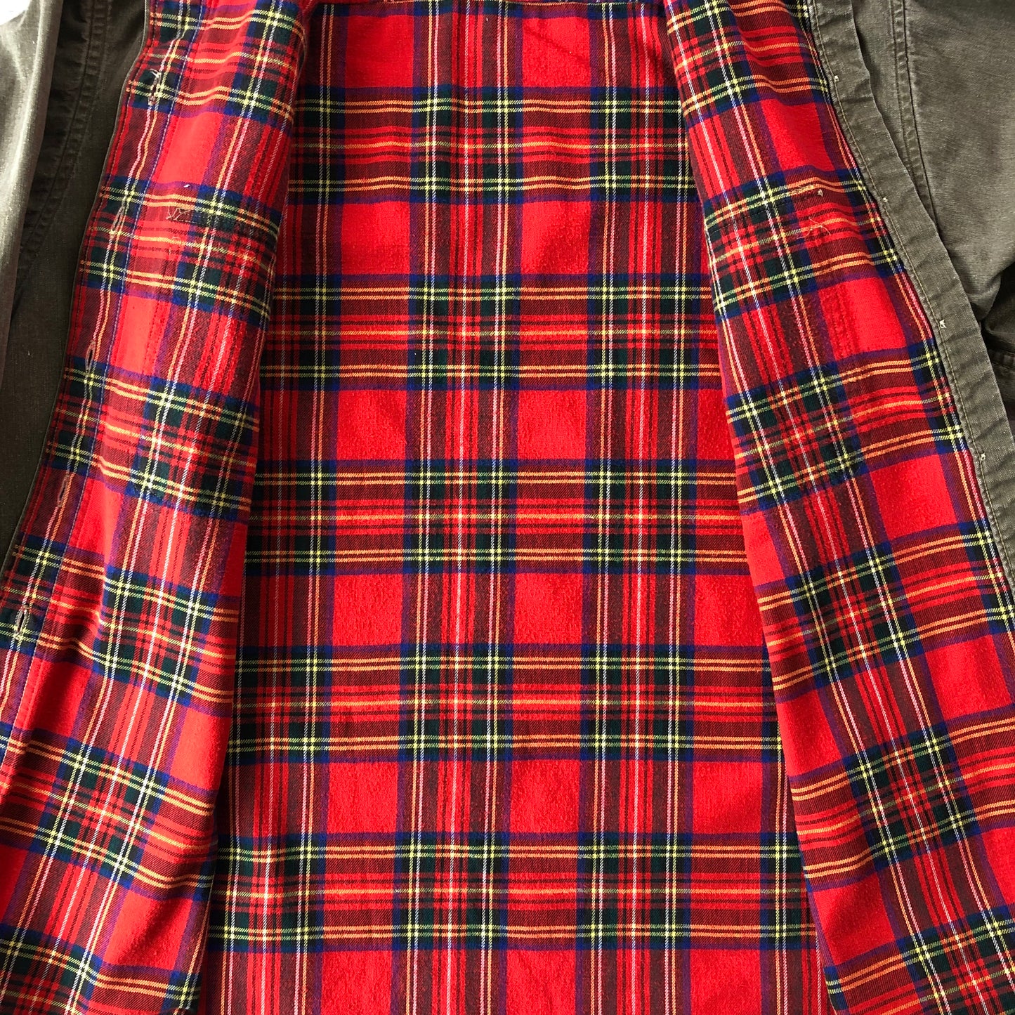 L.L Bean USA Plaid Lined Flannel Button Shirt XL