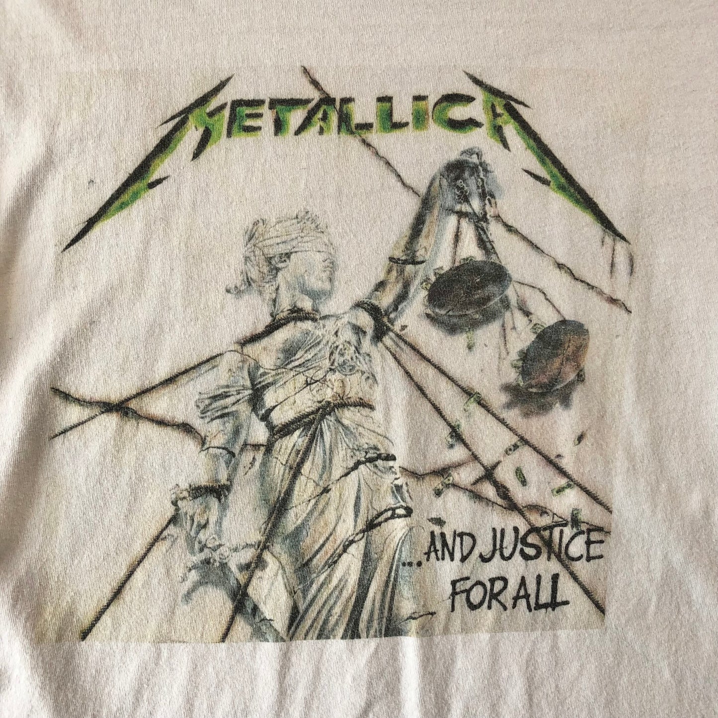 Vintage Metallica Justice For All T Shirt M