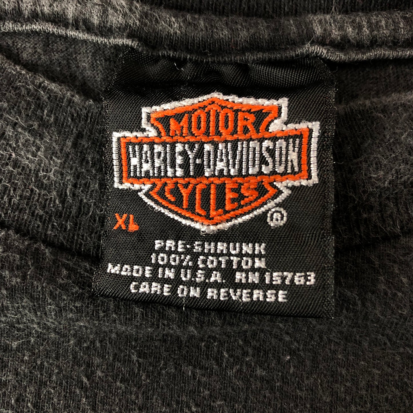 Vintage USA Harley Davidson Motorcycles Pacific Hawaii Pocket T Shirt XL