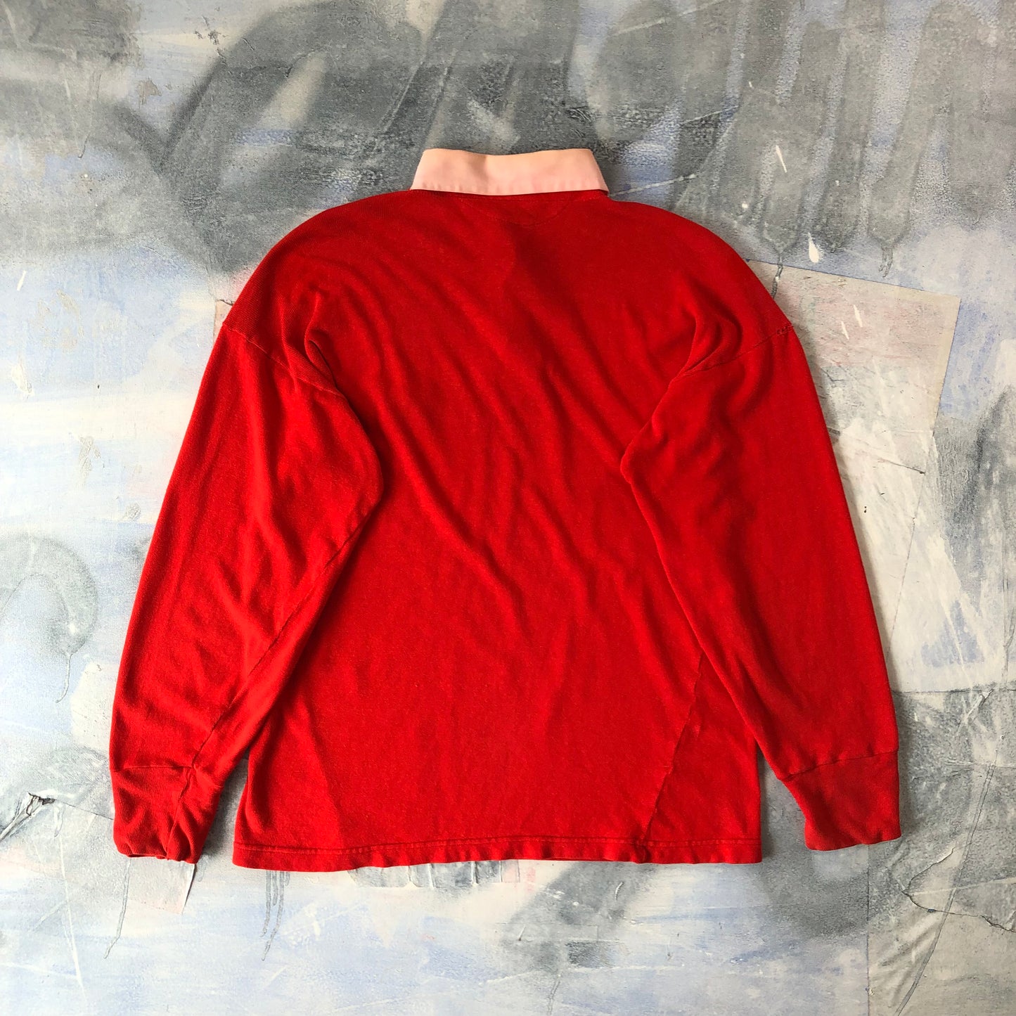 Vintage 90s Umbro Wales Rugby Union Long Sleeve Polo Shirt L