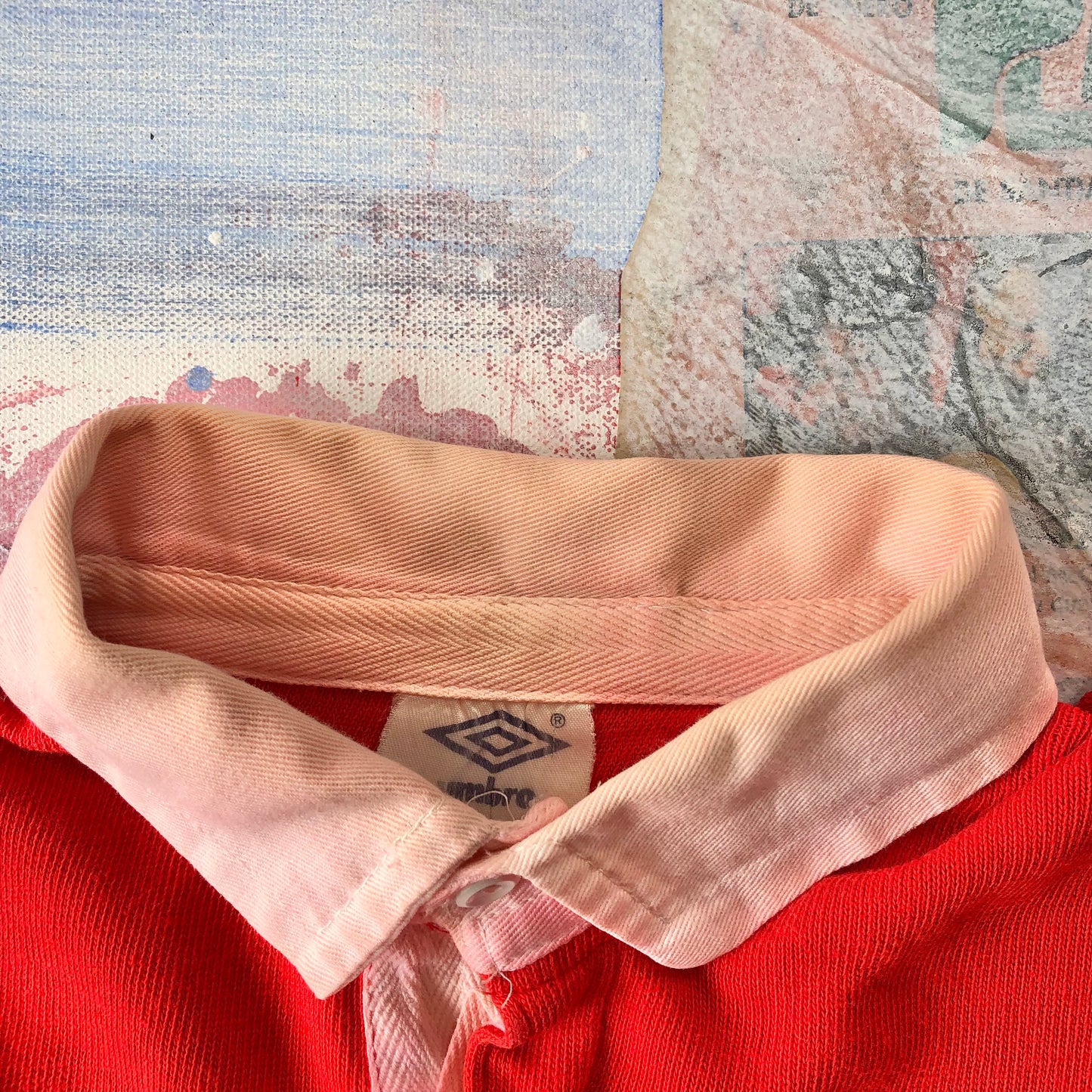 Vintage 90s Umbro Wales Rugby Union Long Sleeve Polo Shirt L