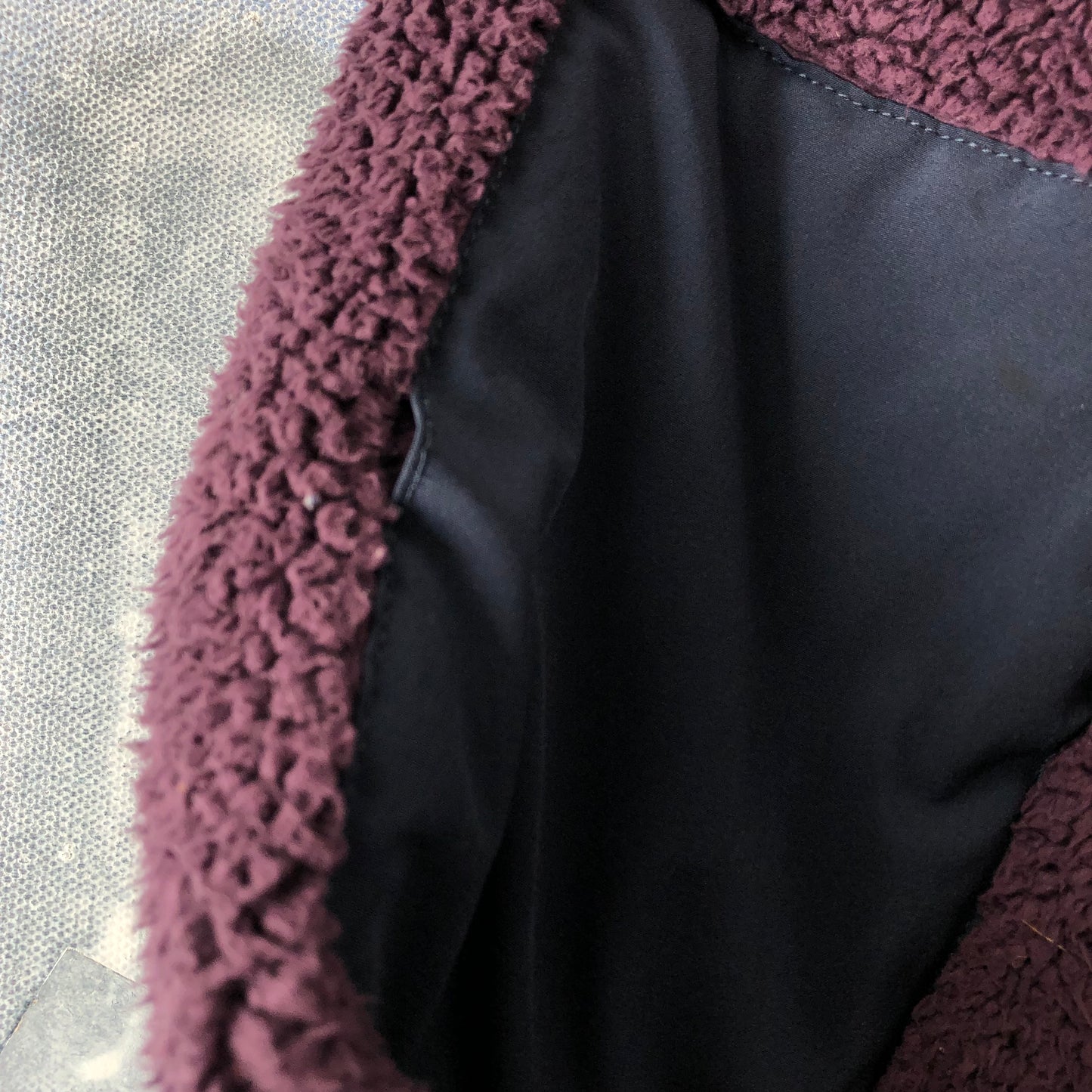 Vintage The North Face Campshire Quarter Zip Hooded Fleece Sweatshirt L (Womens)