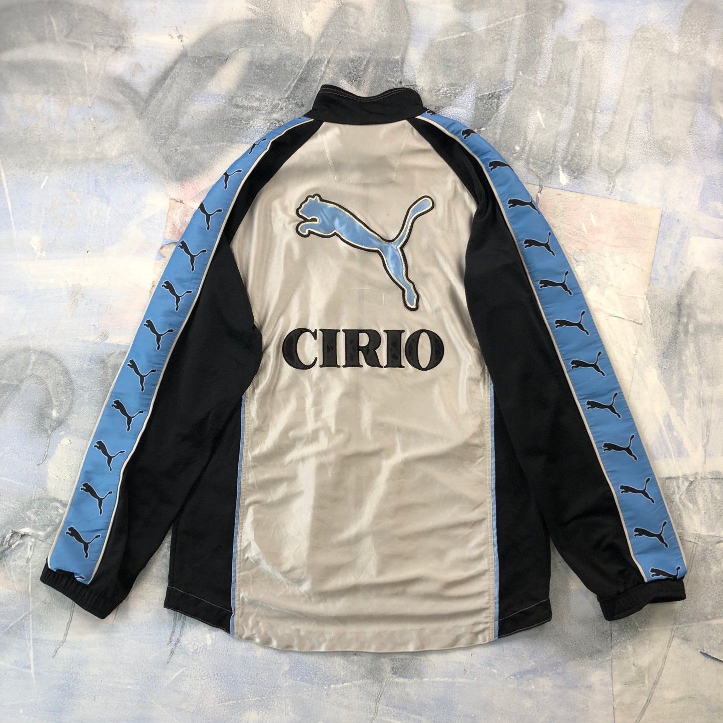 Puma 90s S.S Lazio Cirio Futbol Zip Track Jacket M