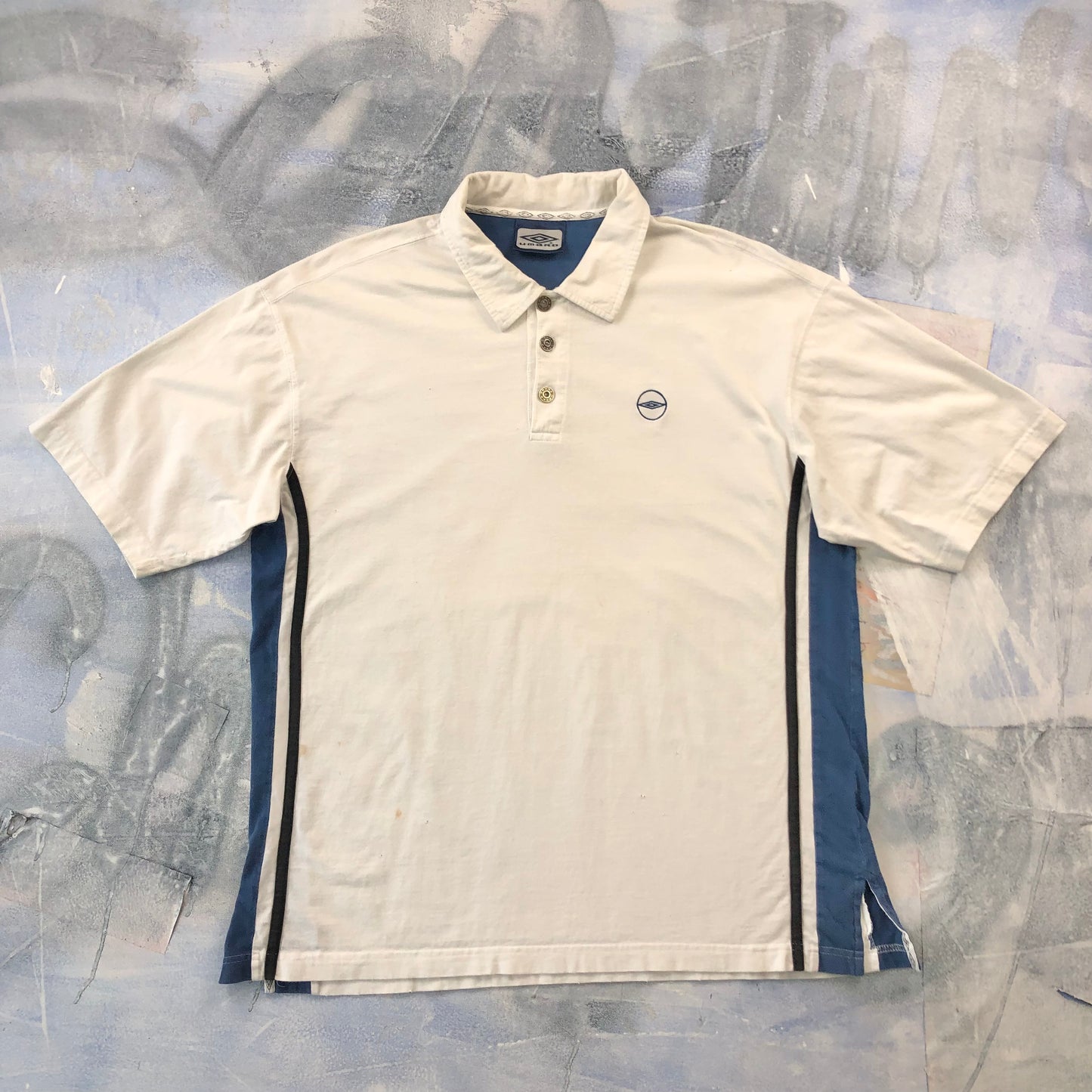 Umbro Retro Polo Embroided Shirt XL