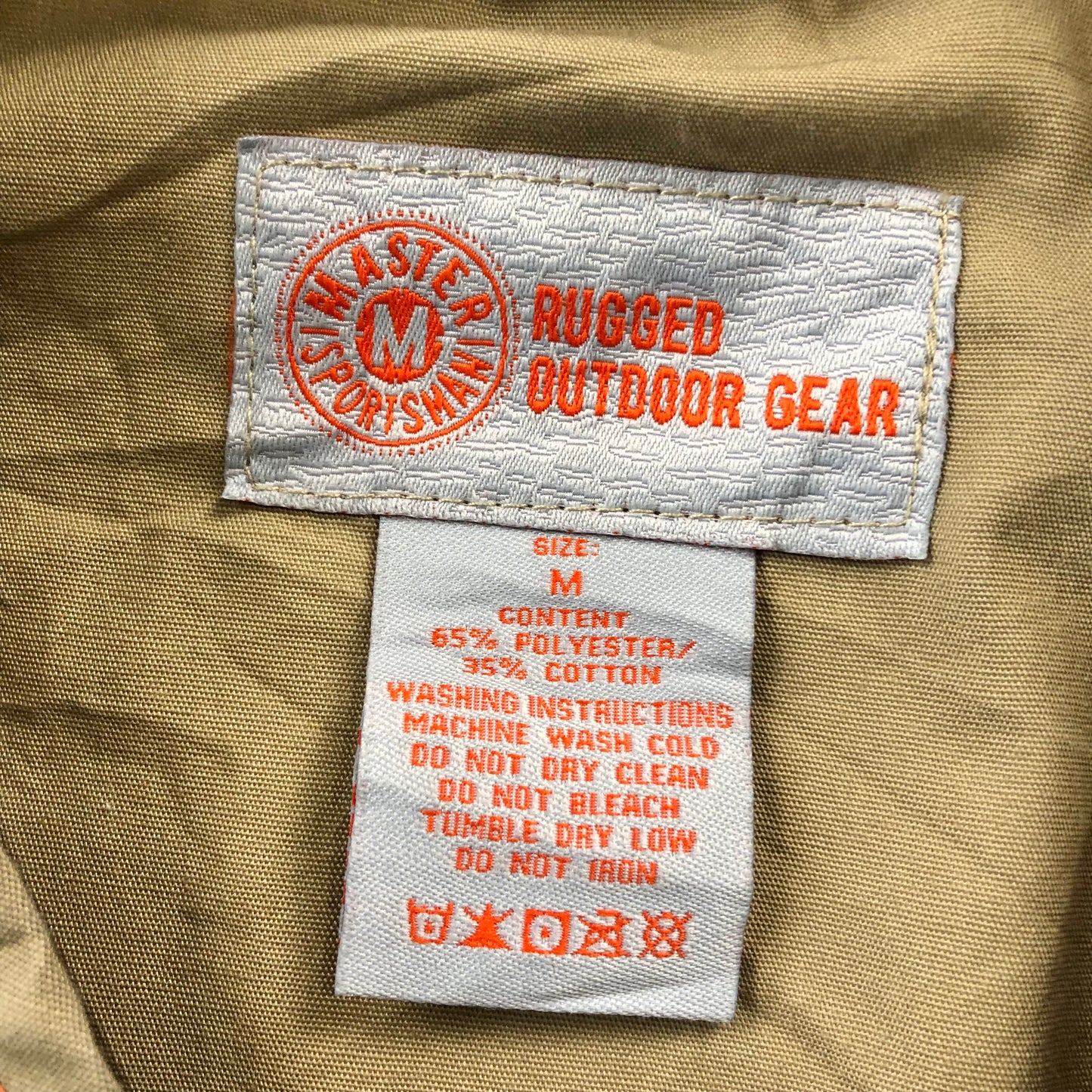 Master Sportsman Rugged Gear Hunting Fishing Vest M