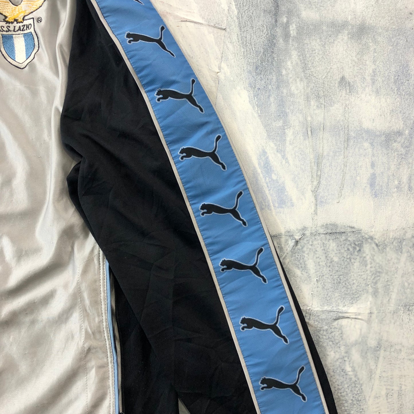Puma 90s S.S Lazio Cirio Futbol Zip Track Jacket M