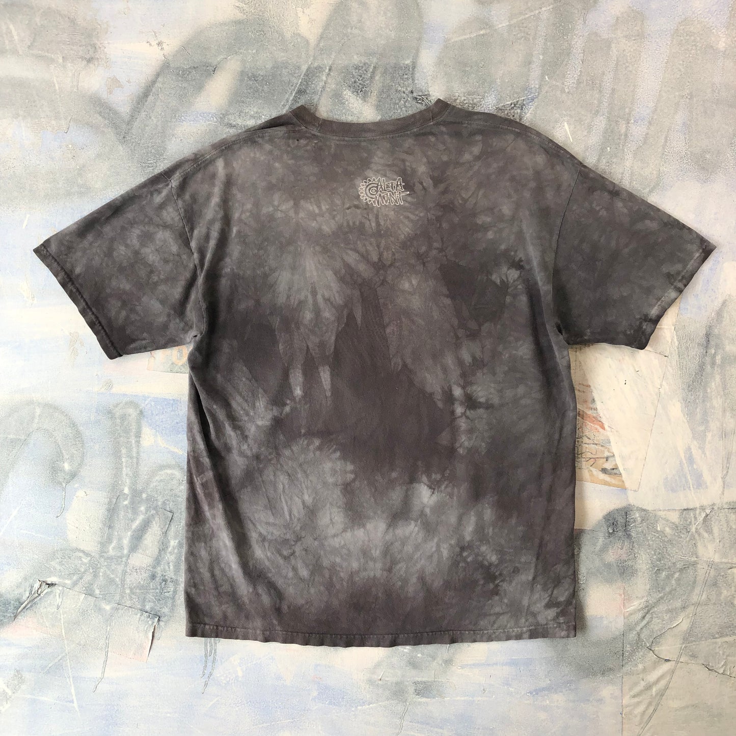 Vintage The Mountain Tiger Grizzly Wolf Nature T Shirt XL