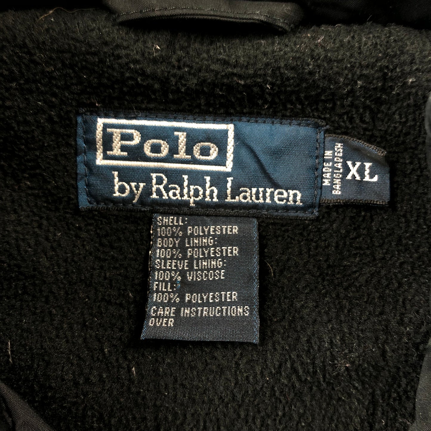 Vintage Polo Ralph Lauren Zip Hooded Jacket XL