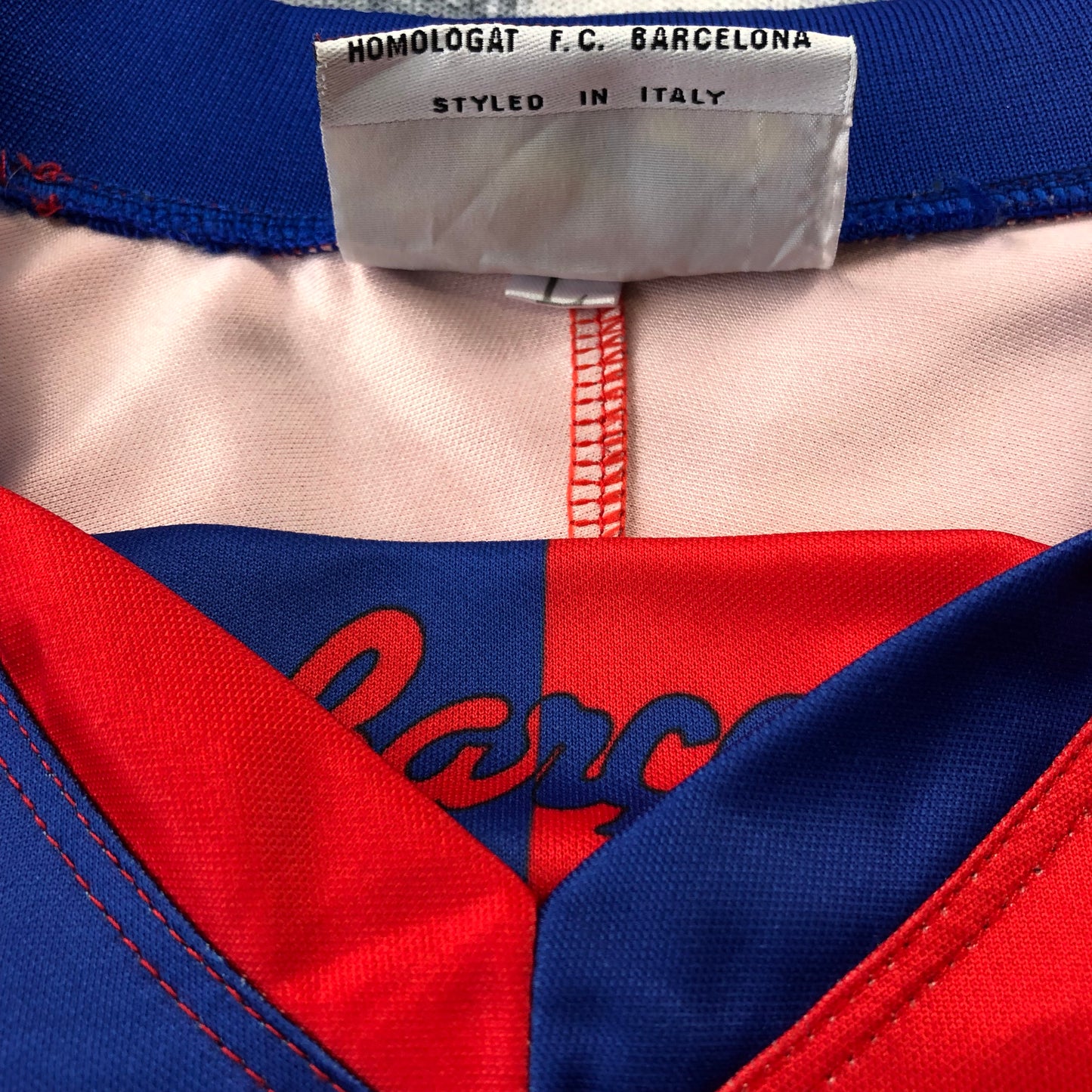 Vintage 90s Kappa x FC Barcelona Futbol Jersey L