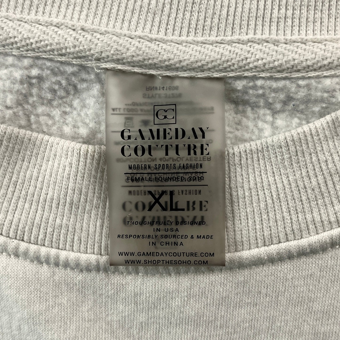 Washington Huskies Game Day Couture Crewneck Sweatshirt XL