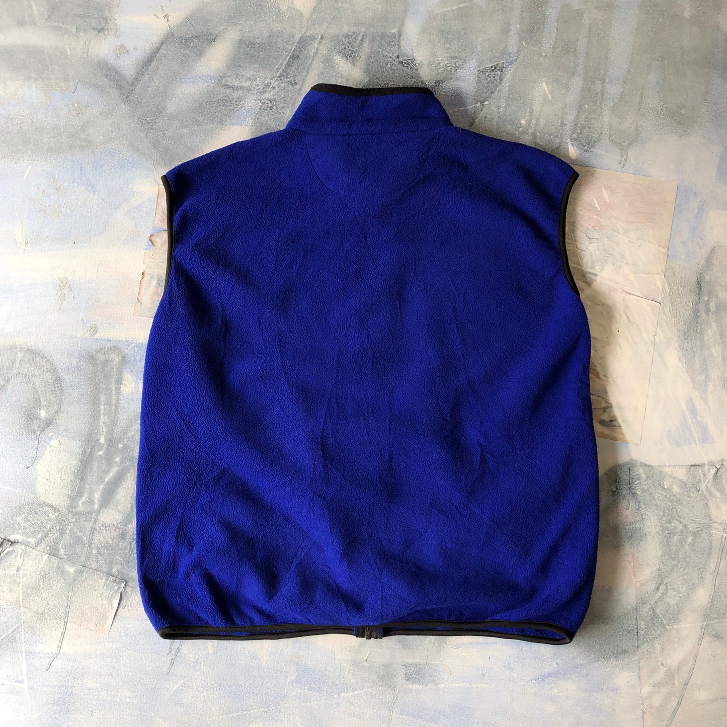 Champion Retro Full Zip Vest Fleece Sweatshirt XXL