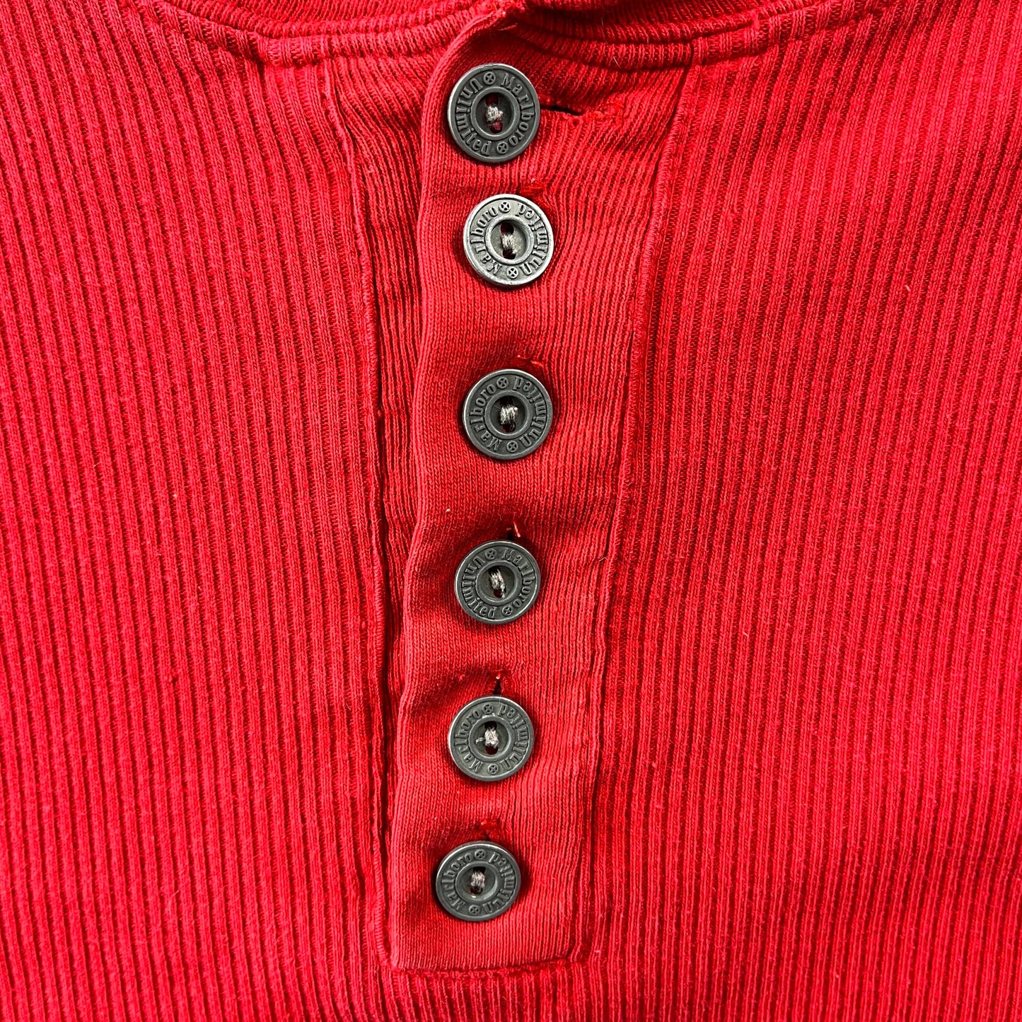 Malboro Unlimited Henley Long Sleeve Shirt XL
