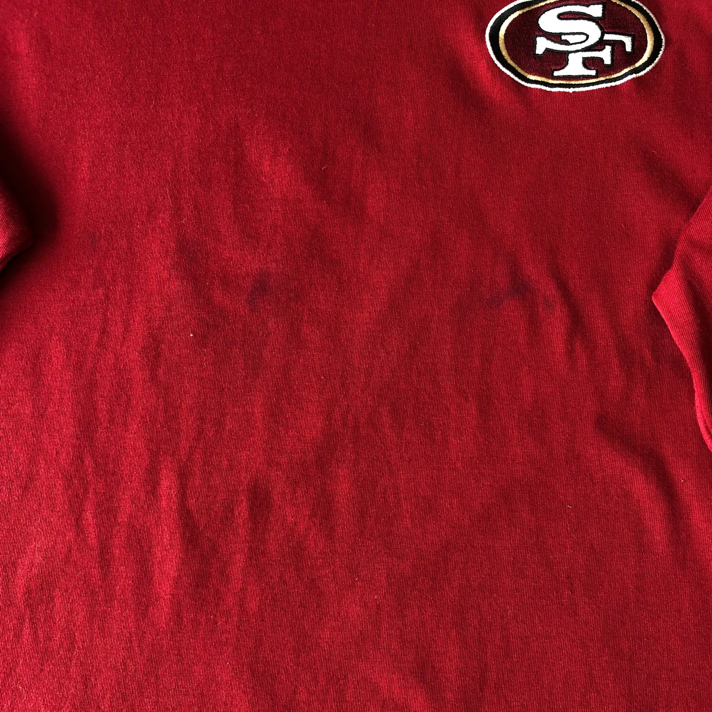 Starter San Francisco 49ers Mock Neck Long Sleeve Shirt L