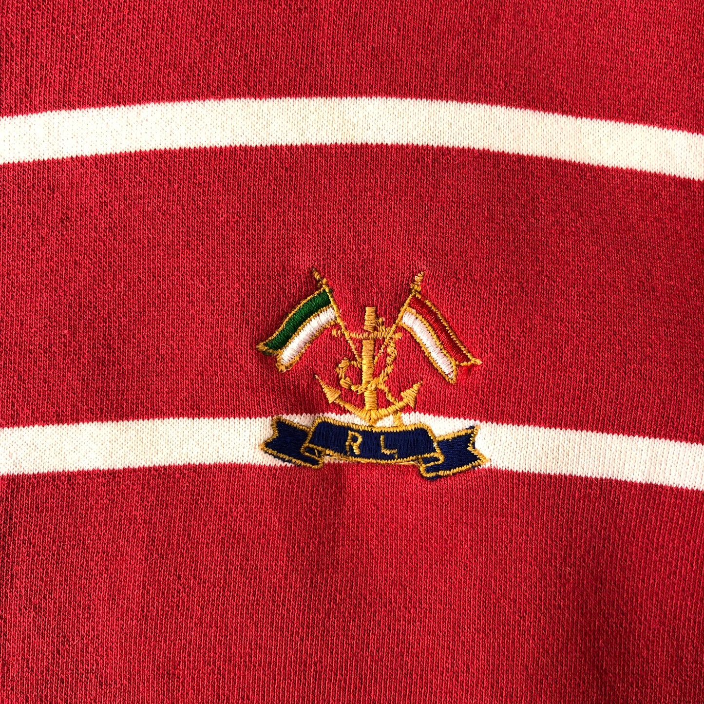 Ralph Lauren Striped Crewneck Sweatshirt S