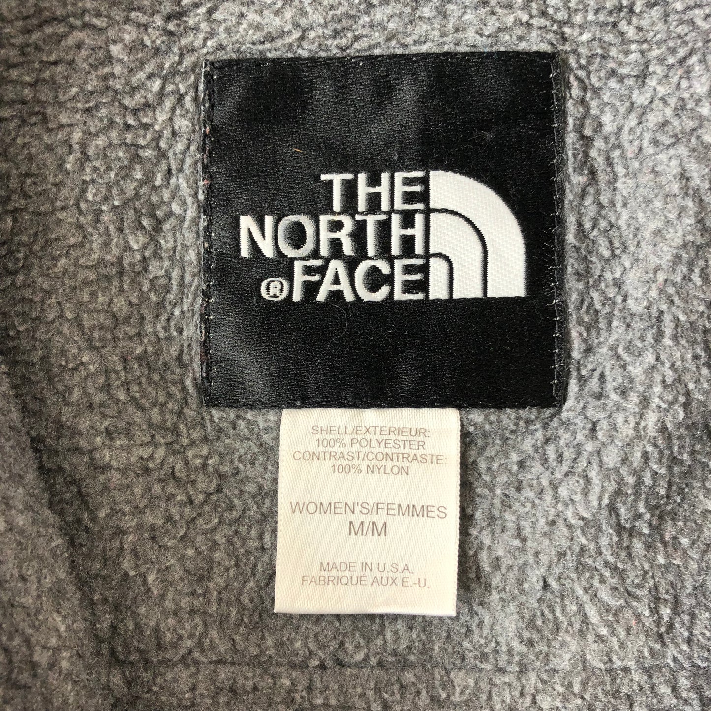 Vintage The North Face USA Fleece Zip Vest M (Womens)