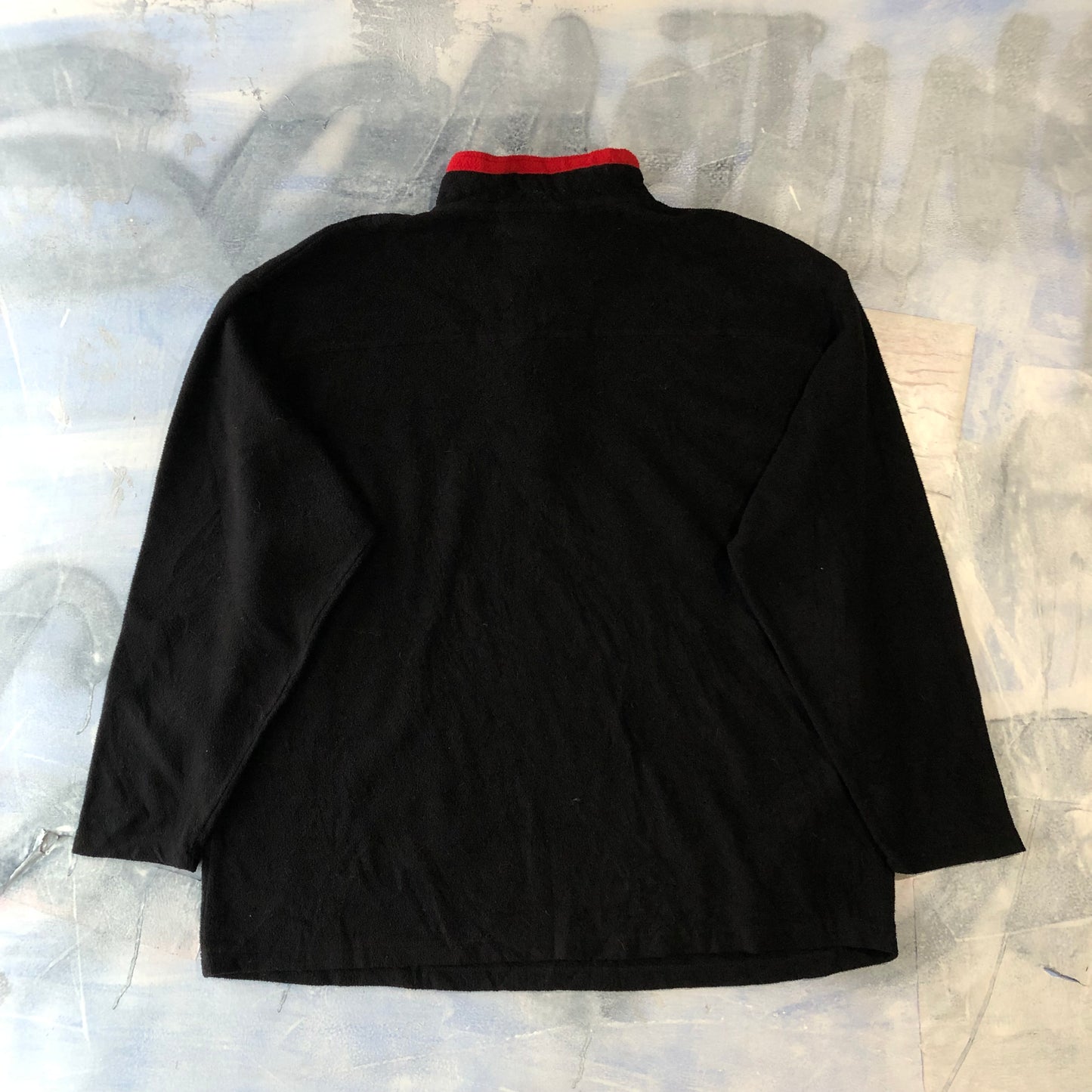 Fubu Sport Quarter Zip Fleece Sweatshirt XXL