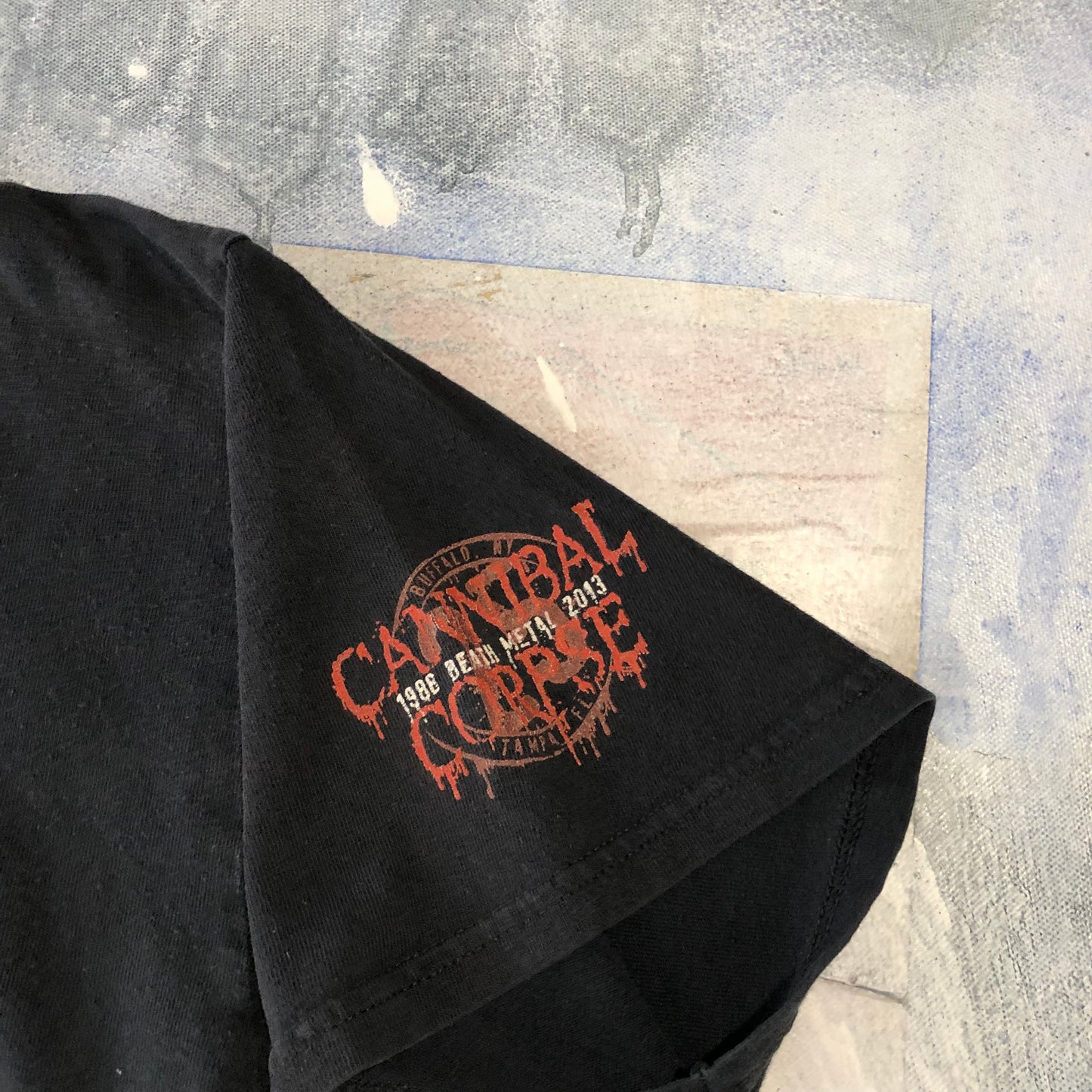 Cannibal Corpse Rabid Death Metal 1988 to 2013 T Shirt XL