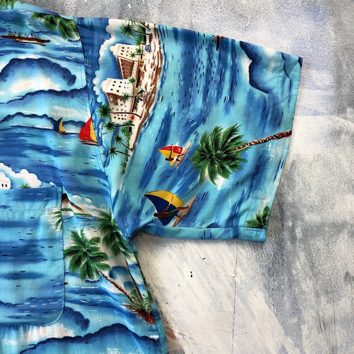 Vintage Pineapple Connection Hawaiian Shirt XXL